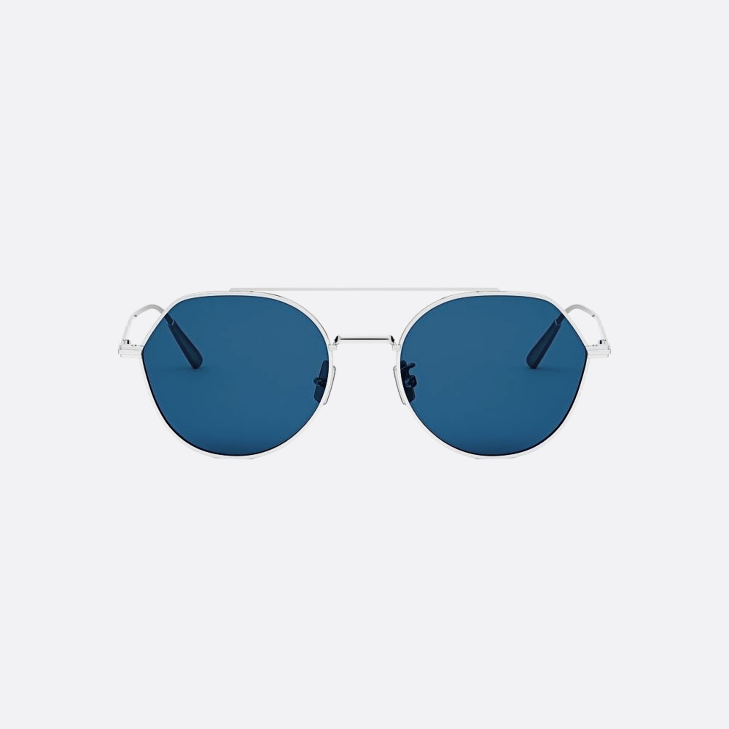 Dior 54mm Diorblacksuit R6u F0b0 Silver Geometric Men Sunglasses - Main View