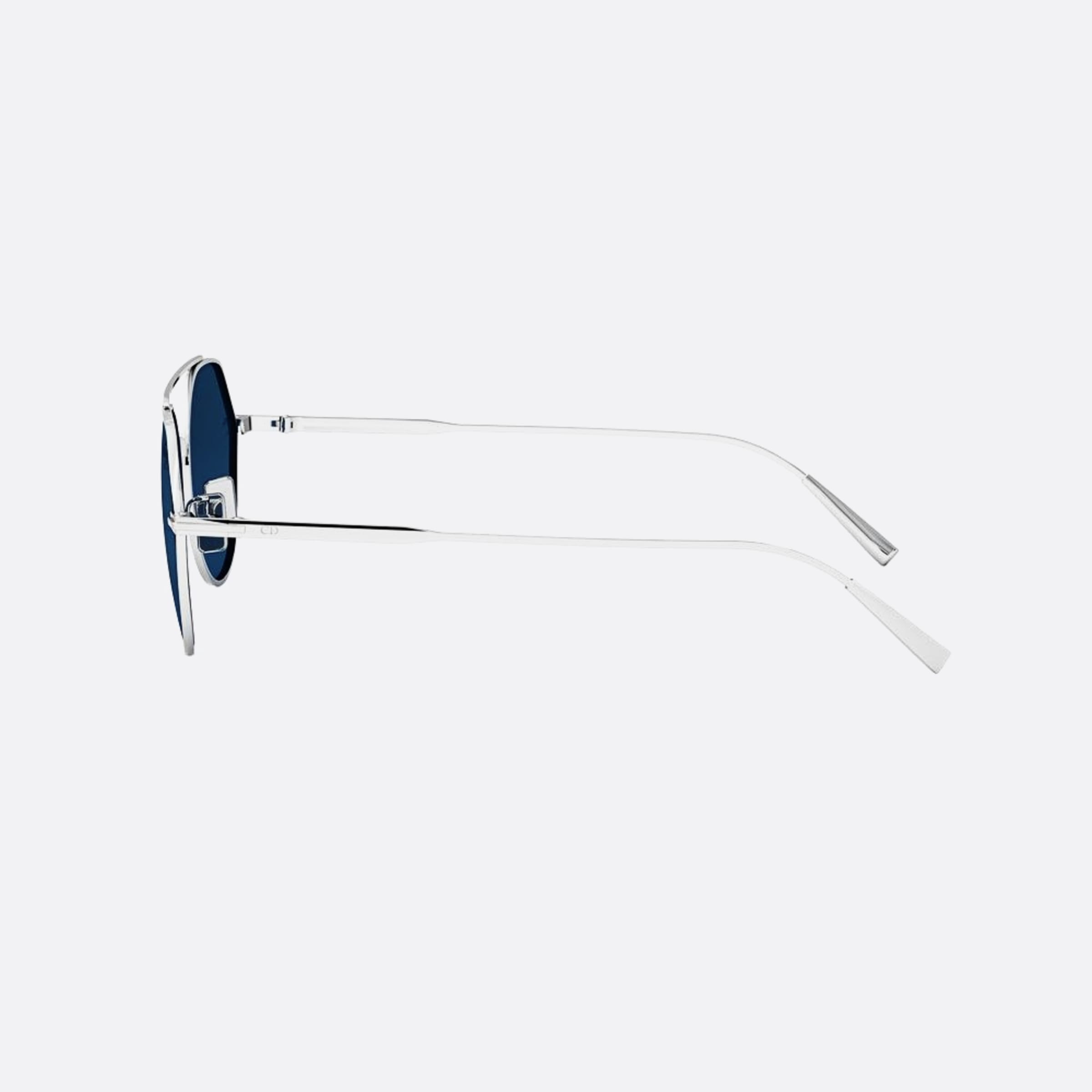 Dior 54mm Diorblacksuit R6u F0b0 Silver Geometric Men Sunglasses - Detail View