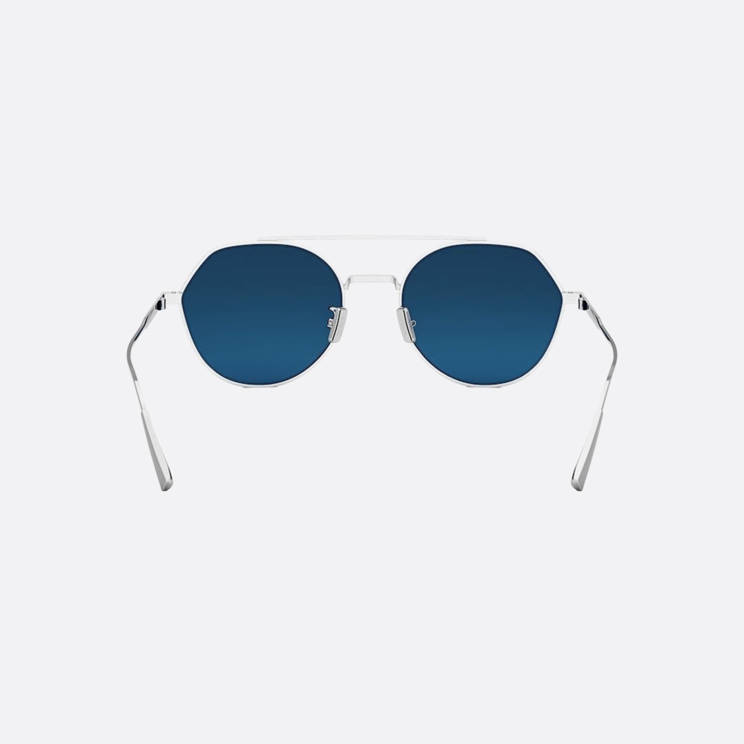 Dior 54mm Diorblacksuit R6u F0b0 Silver Geometric Men Sunglasses - Additional Angle