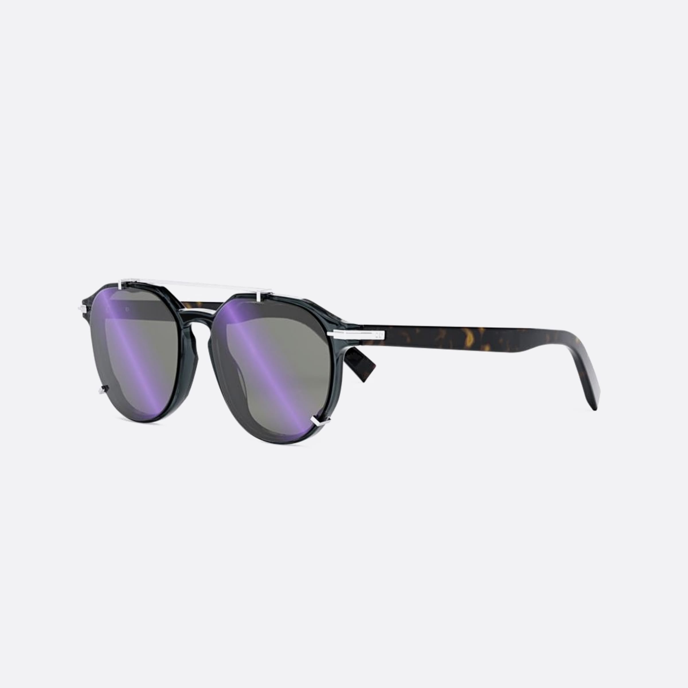 Dior 56mm Diorblacksuit 45g7 Grey Pantos Men Sunglasses - Side View
