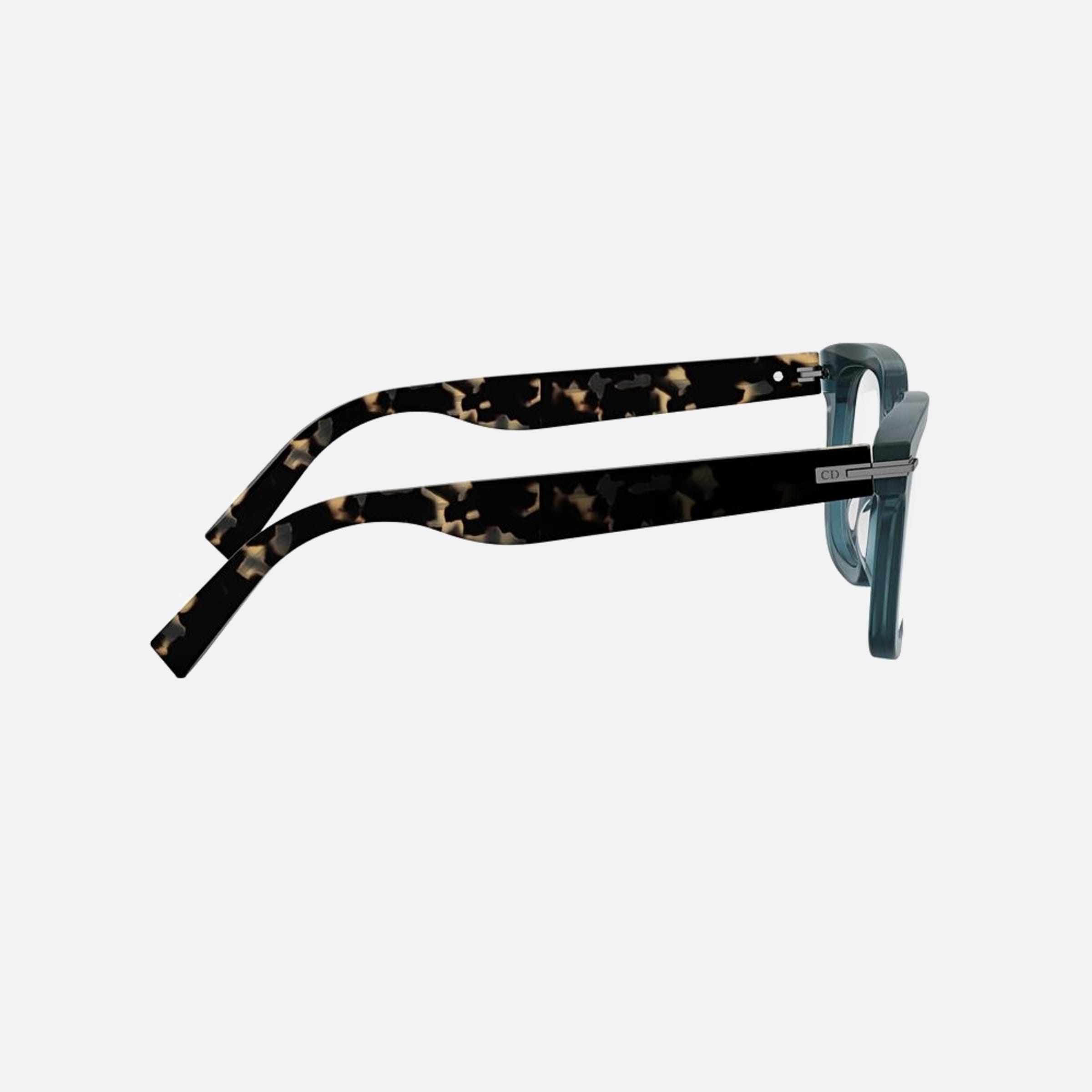 Dior 51mm Diorblacksuito S10i Blue Geometric Men Eyeglasses - Additional Angle