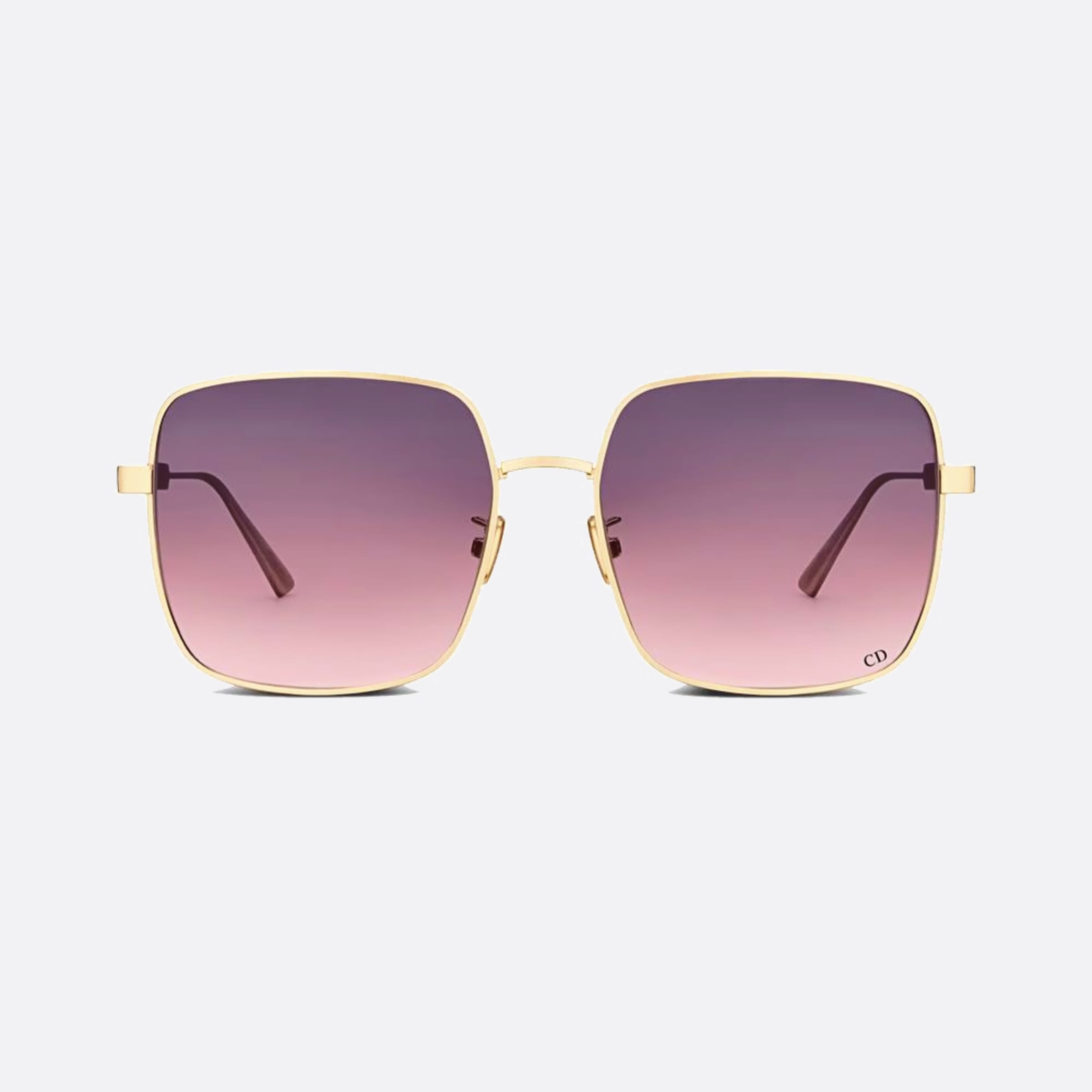 Dior 59mm Diorcannage S1u 10t Gold Squared Women Sunglasses - Main View