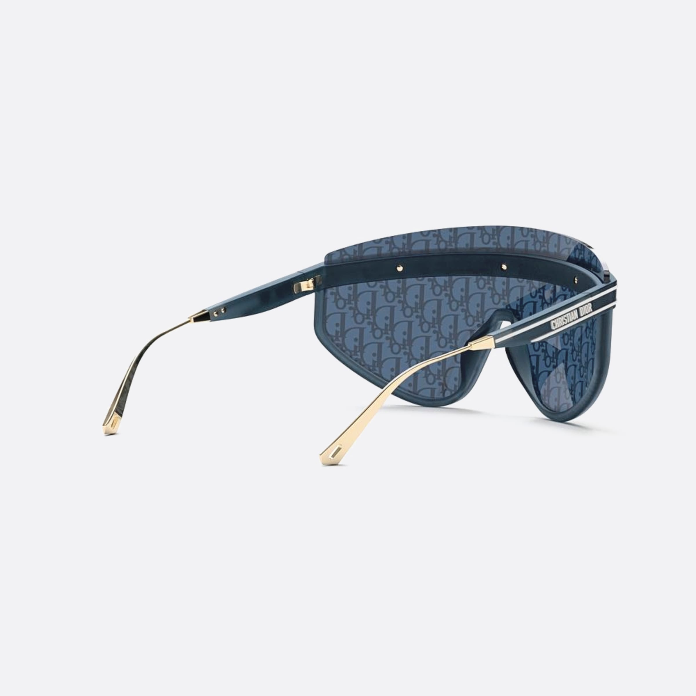 Dior Diorclub M2u 31b8 Blue Shield Women Sunglasses - Additional Angle