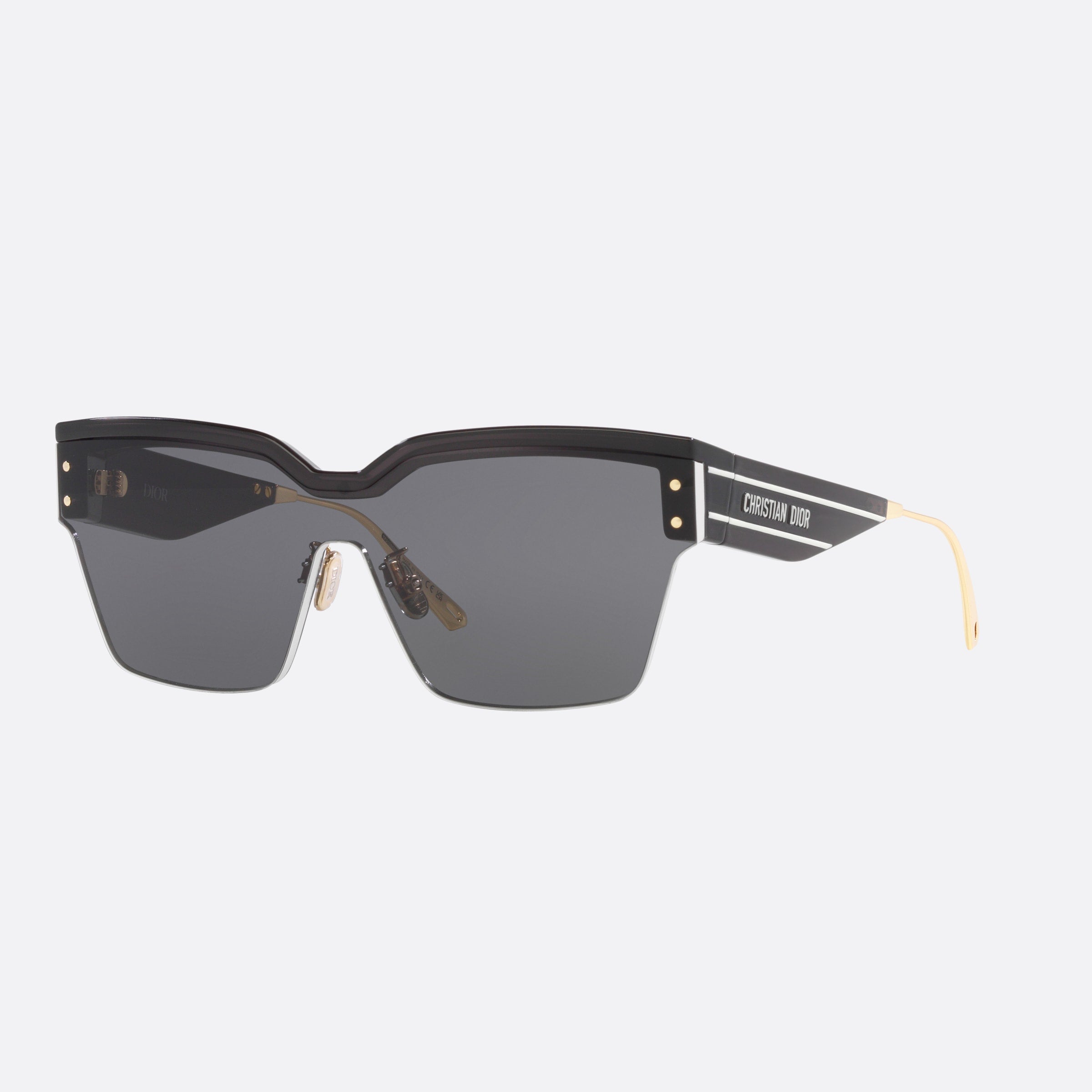 Dior Diorclub M4u 45a0 Grey Rectangle Women Sunglasses - Main View