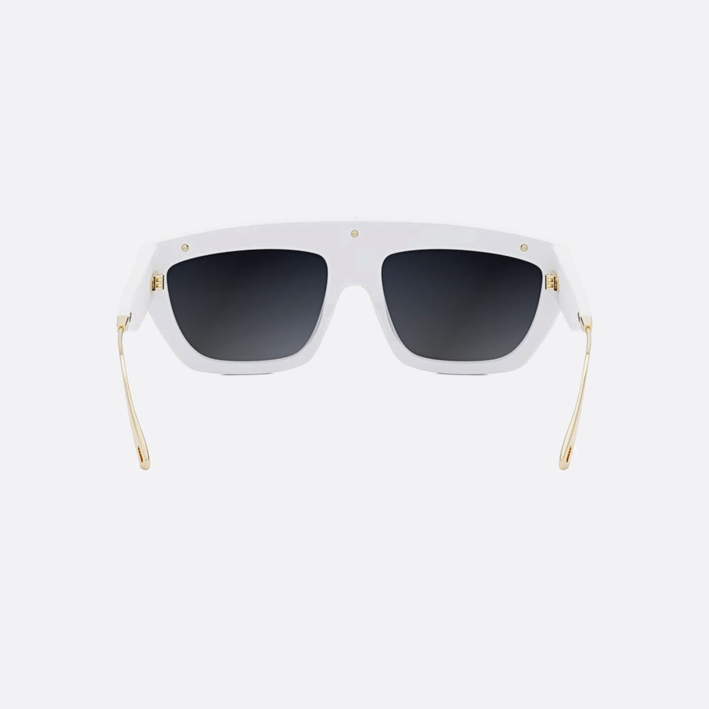 Dior Diorclub M7u 51a5 White Shield Women Sunglasses - Additional Angle