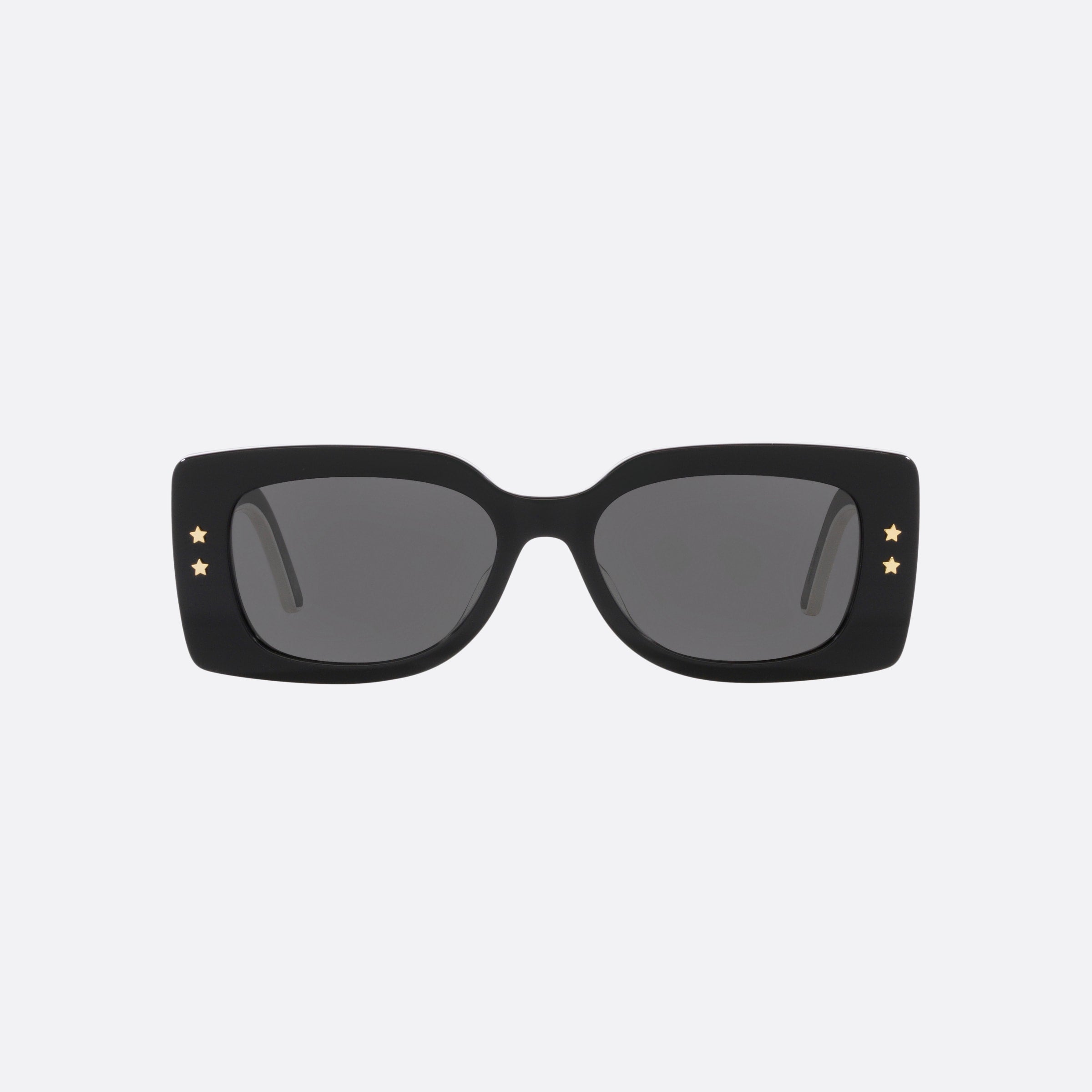 Dior 53mm Diorpacific S1u 10a0 Black Rectangle Women Sunglasses - Side View