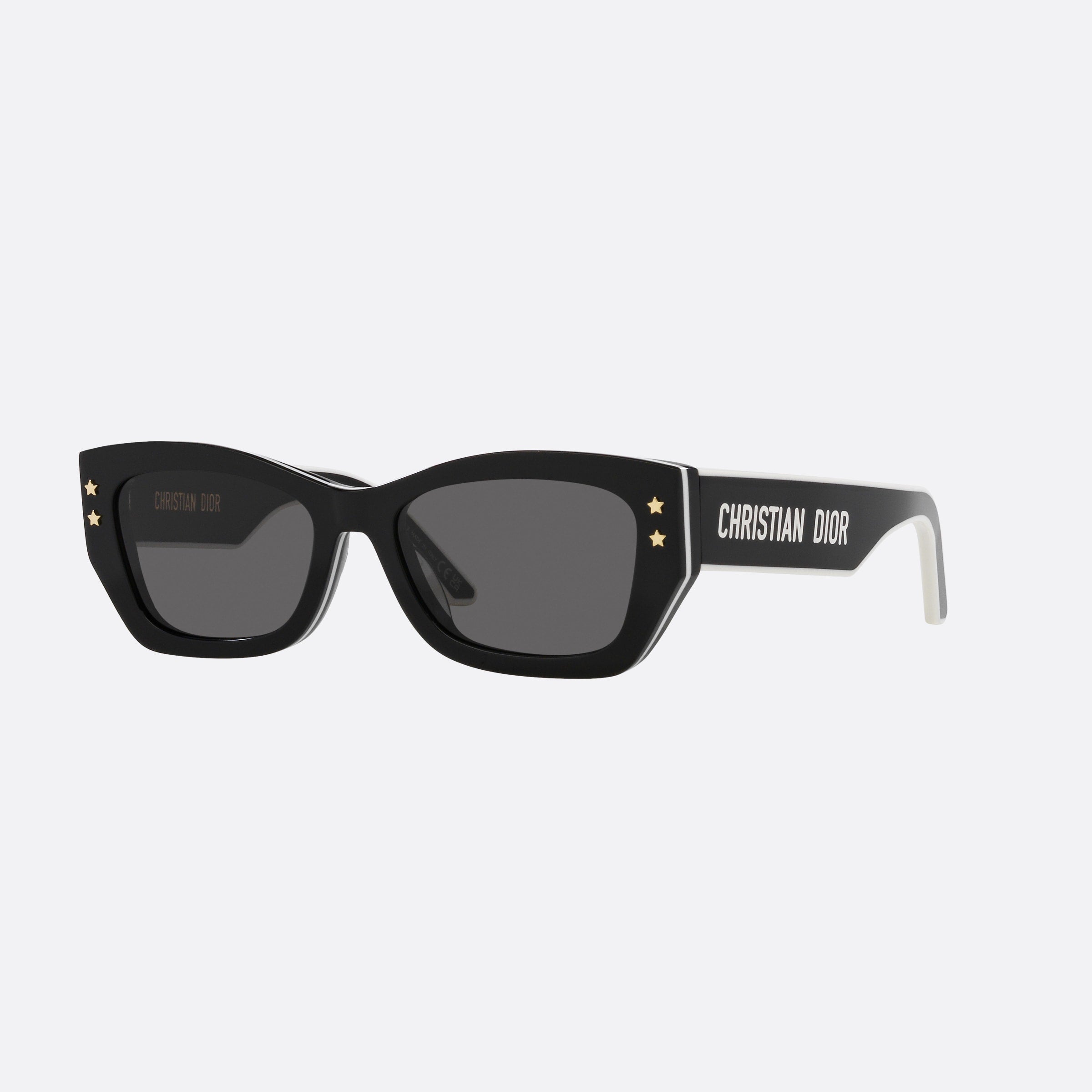 Dior 53mm Diorpacific S2u 10a0 Black Irregular Women Sunglasses - Main View