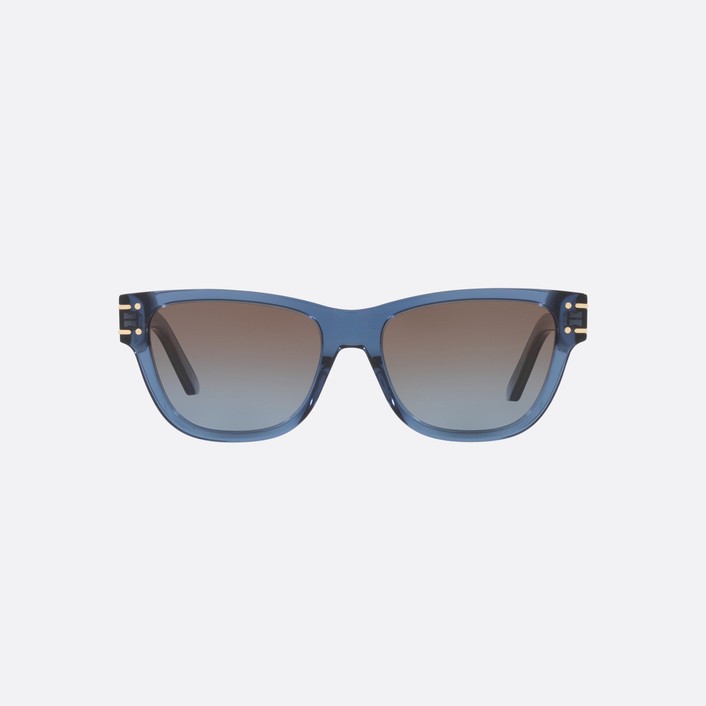 Dior 54mm Diorsignature S6u Cd40145u Blue Butterfly Women Sunglasses - Side View
