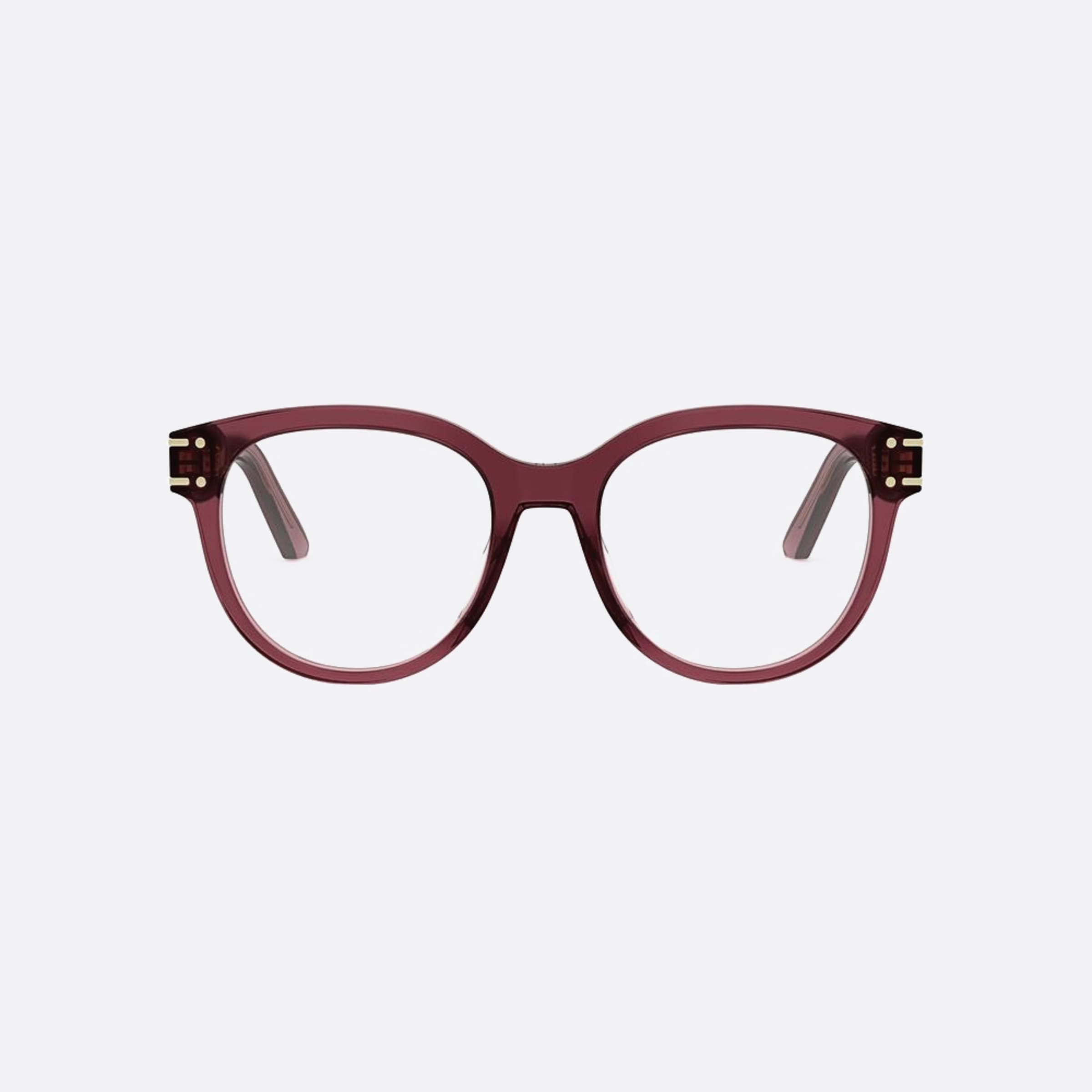 Dior 53mm Diorsignatureo R3i Red Round Women Eyeglasses - Main View