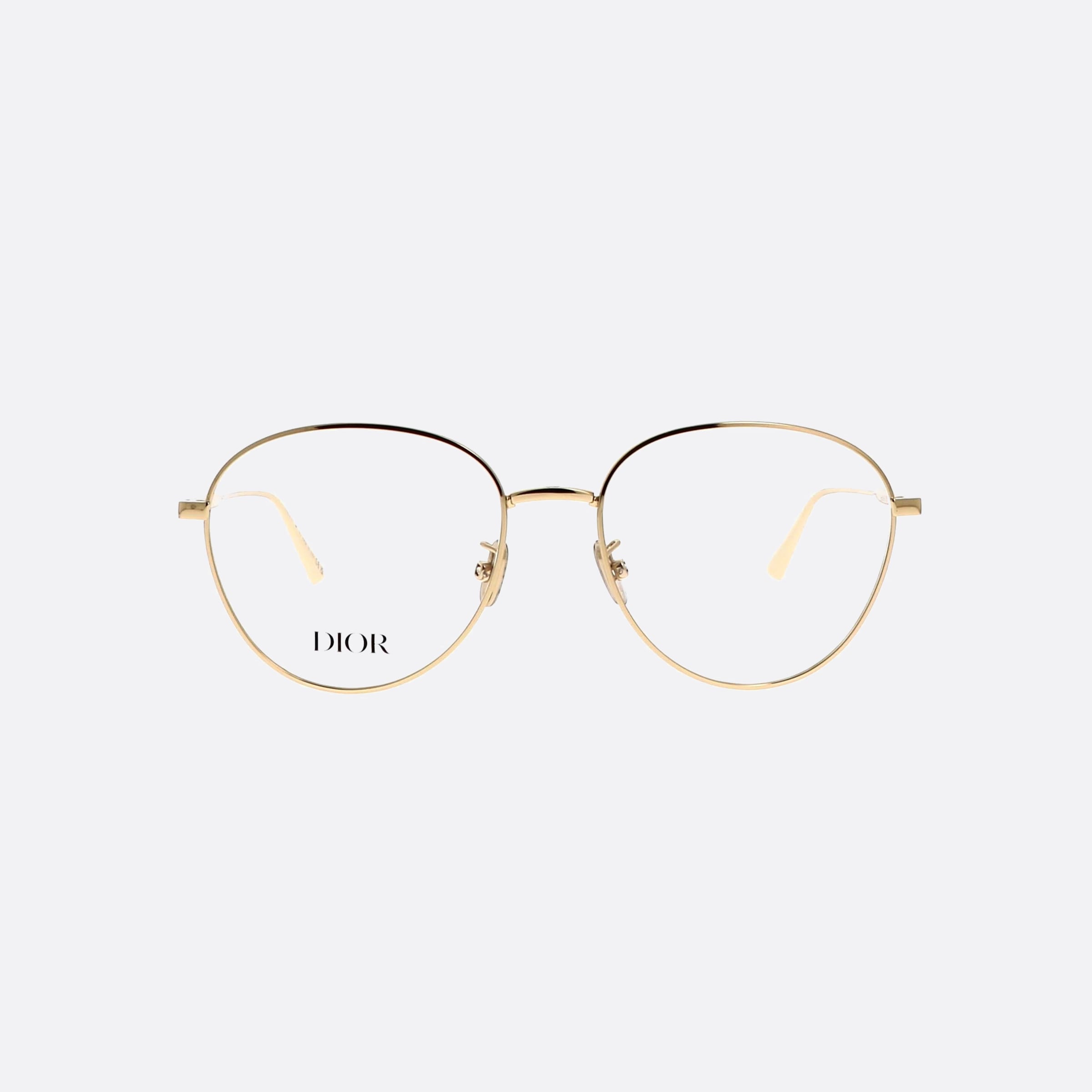 Dior 53mm Gemdioro B000 Gold Women Eyeglasses - Side View