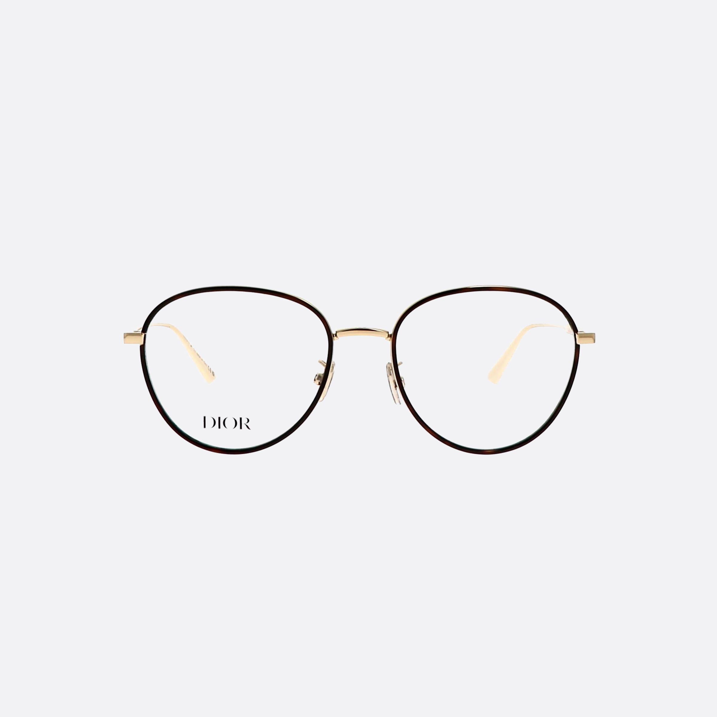 Dior 52mm Gemdioro B500 Tortoise Women Eyeglasses - Side View