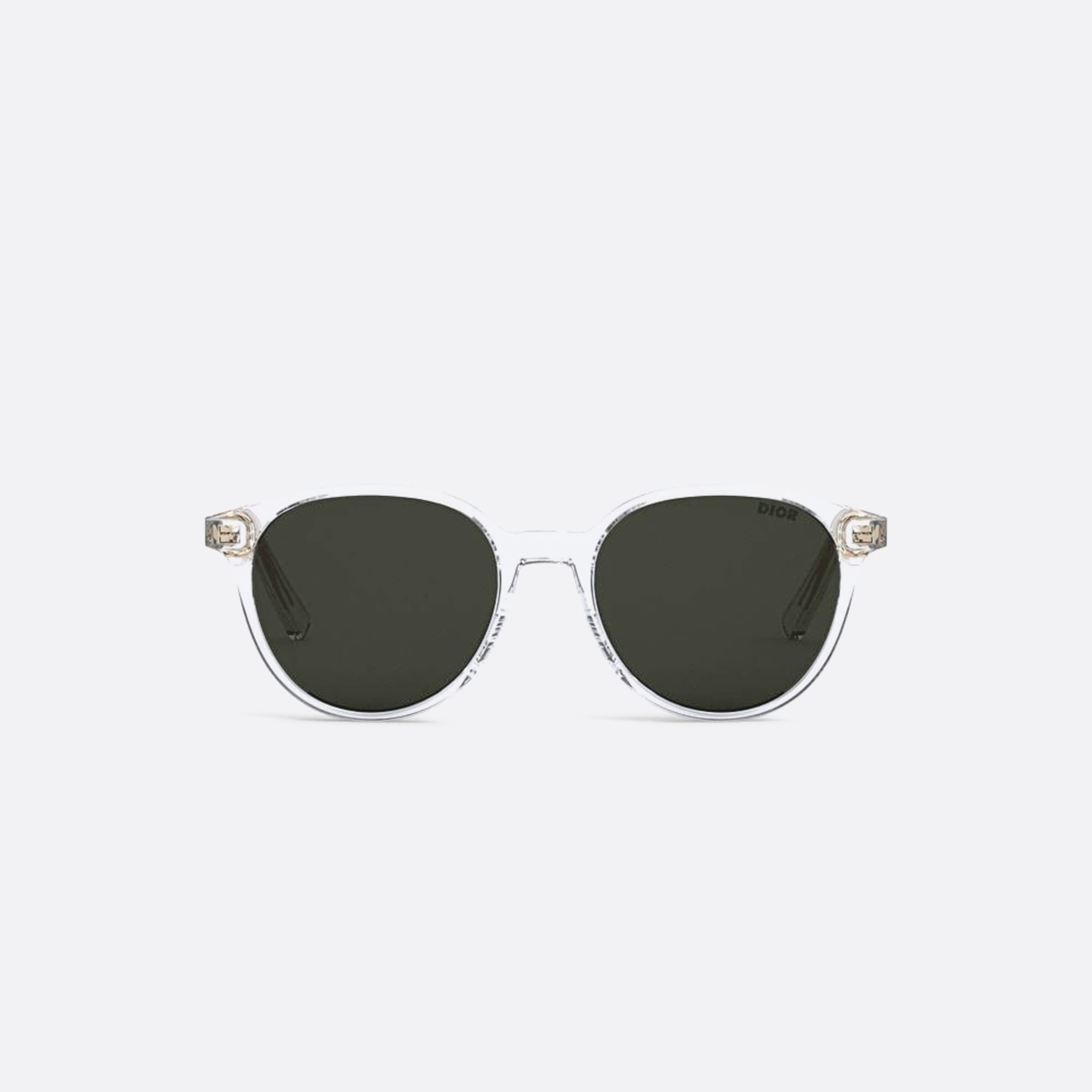 Dior 52mm Indior R1i 85a5 Transparent Round Men Sunglasses - Main View