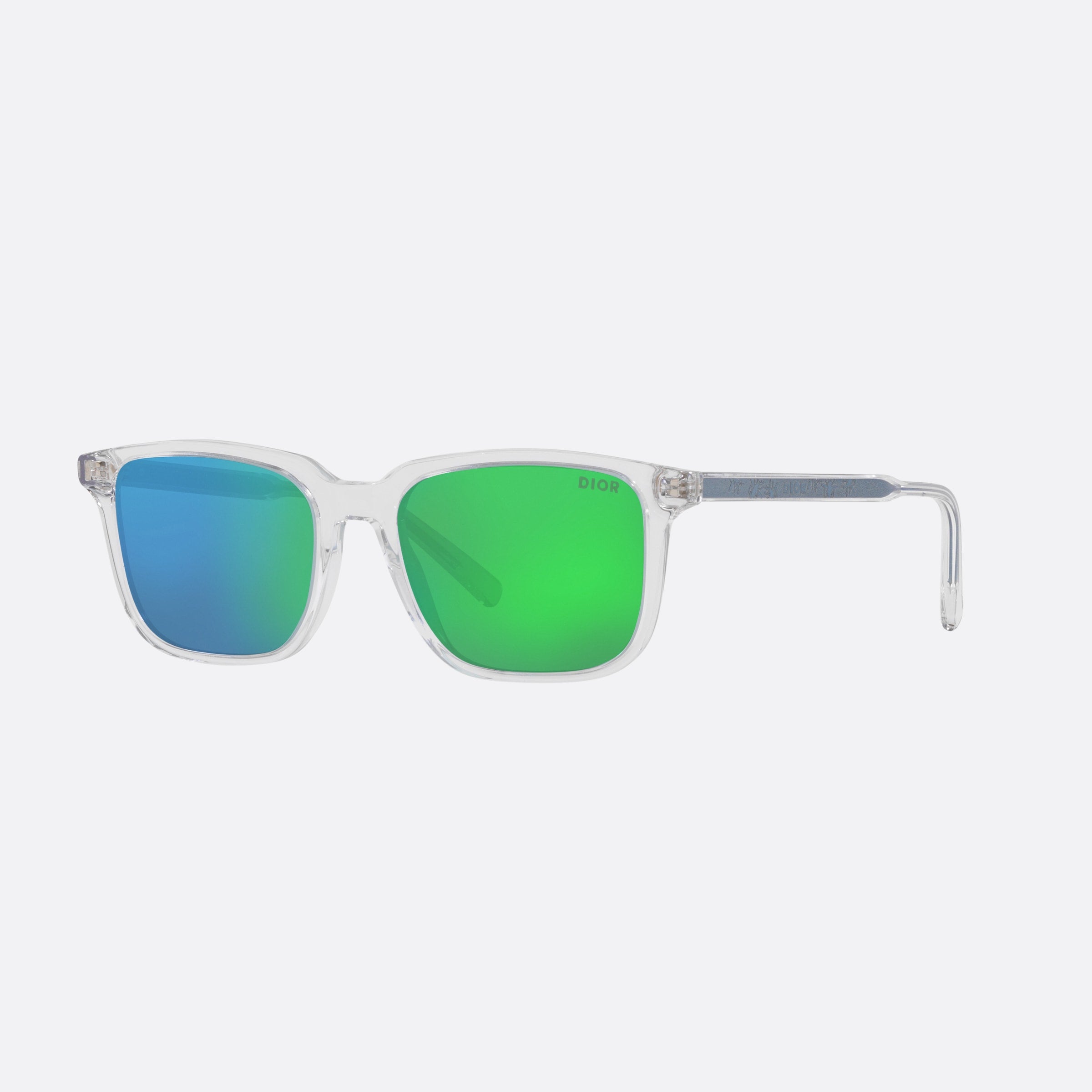 Dior 54mm Indior S1i 85b7 Grey Rectangle Men Sunglasses - Main View