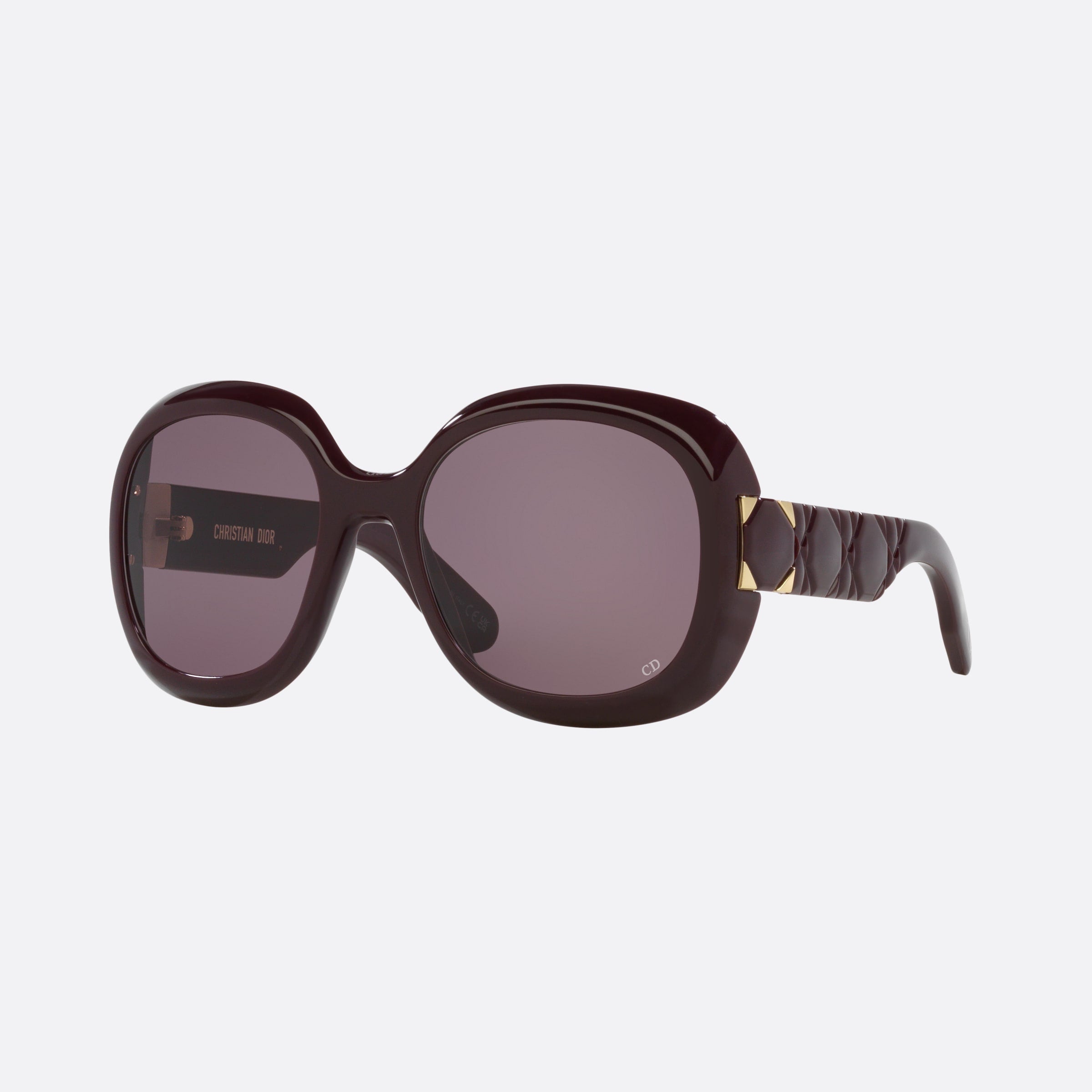 Dior 58mm Lady R2i Red Round Women Sunglasses - Main View