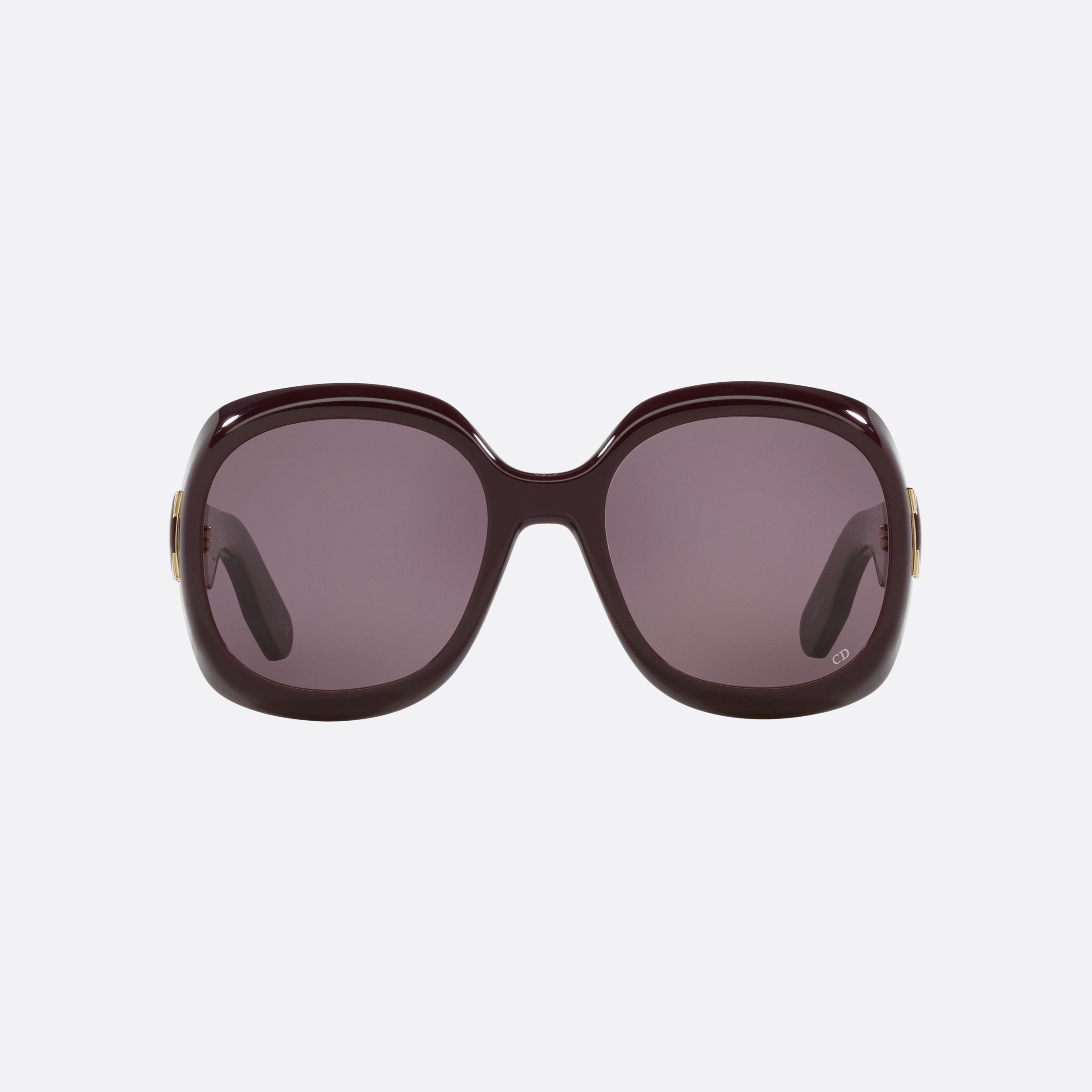 Dior 58mm Lady R2i Red Round Women Sunglasses - Side View
