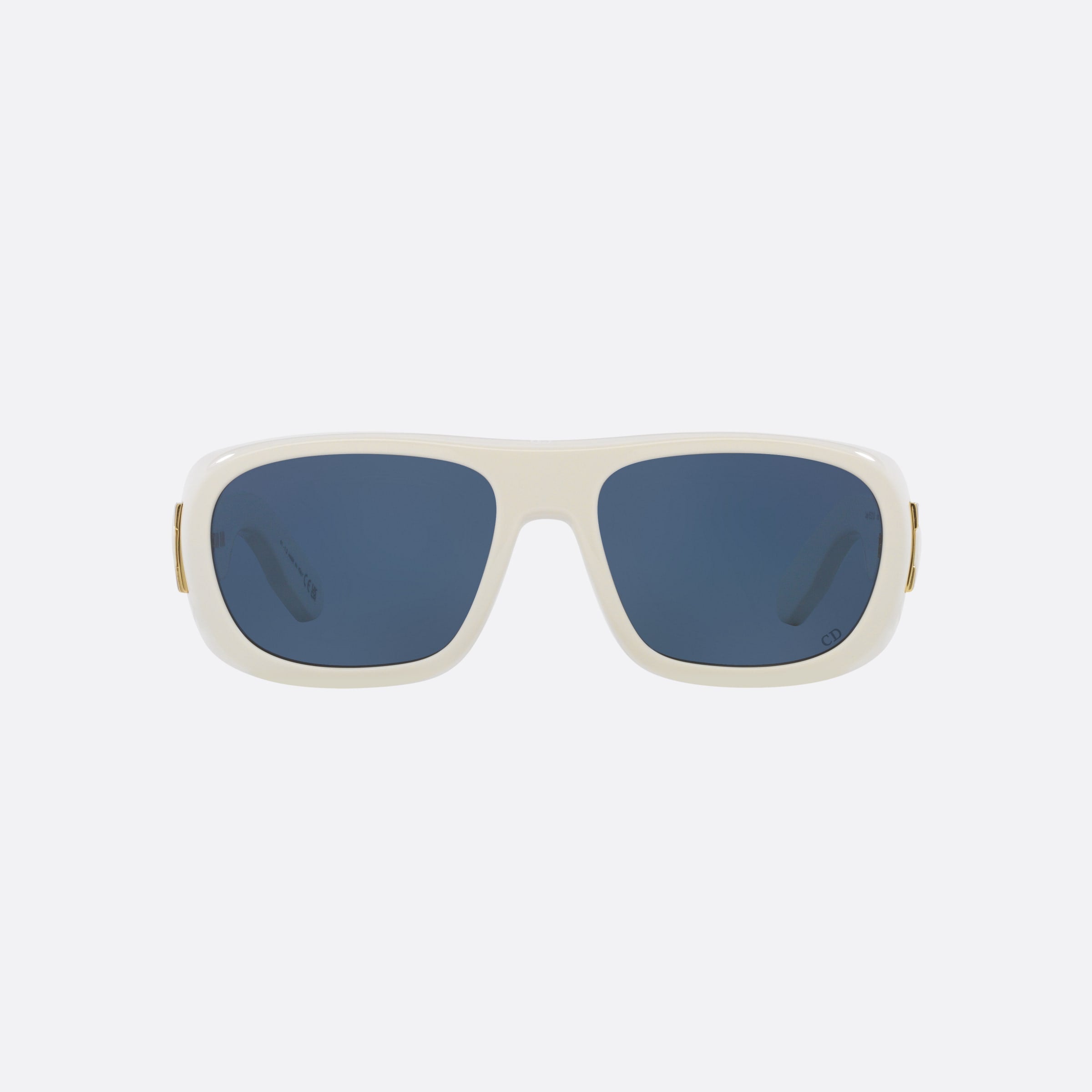 Dior 59mm Lady9522s1i Beige Irregular Women Sunglasses - Side View