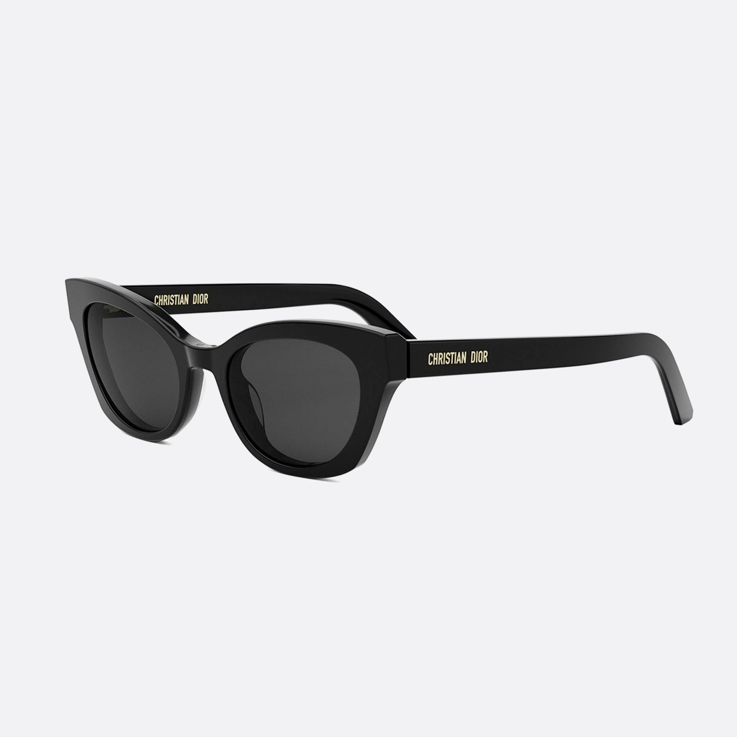 Dior 51mm Women's Midnight B2i 10a0 Black Cat Eye Sunglasses - Main View