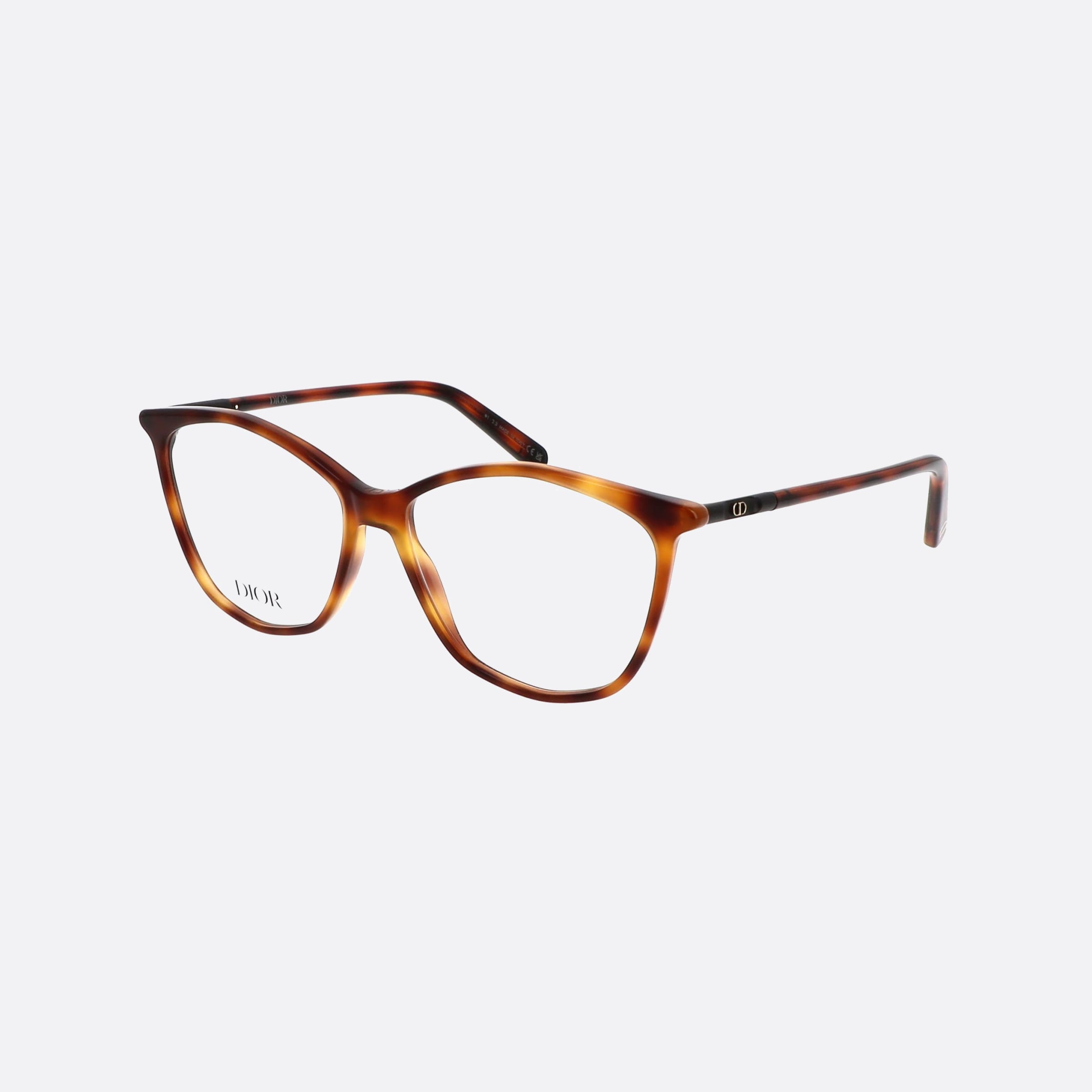 Dior 55mm Mini B5i Tortoise Women Eyeglasses - Main View