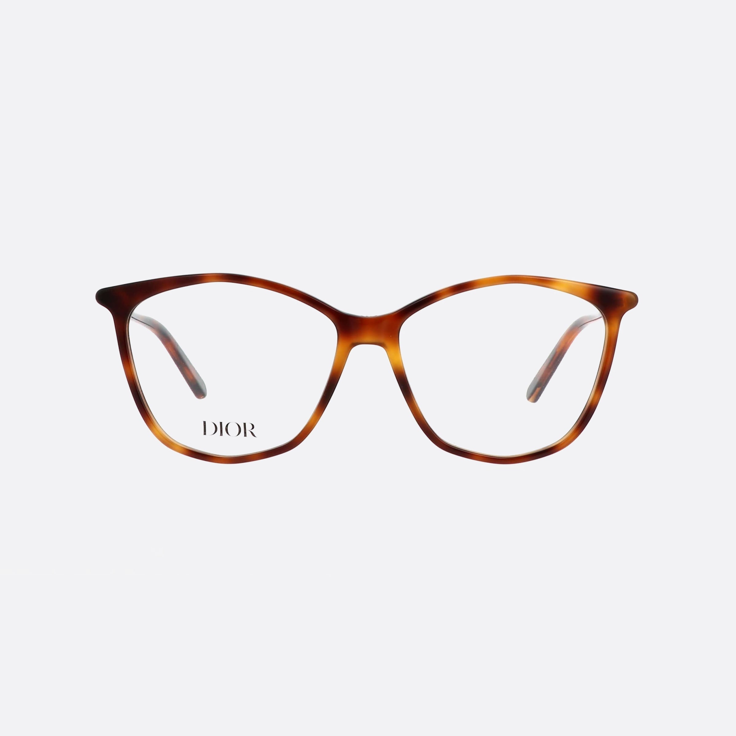 Dior 55mm Mini B5i Tortoise Women Eyeglasses - Side View
