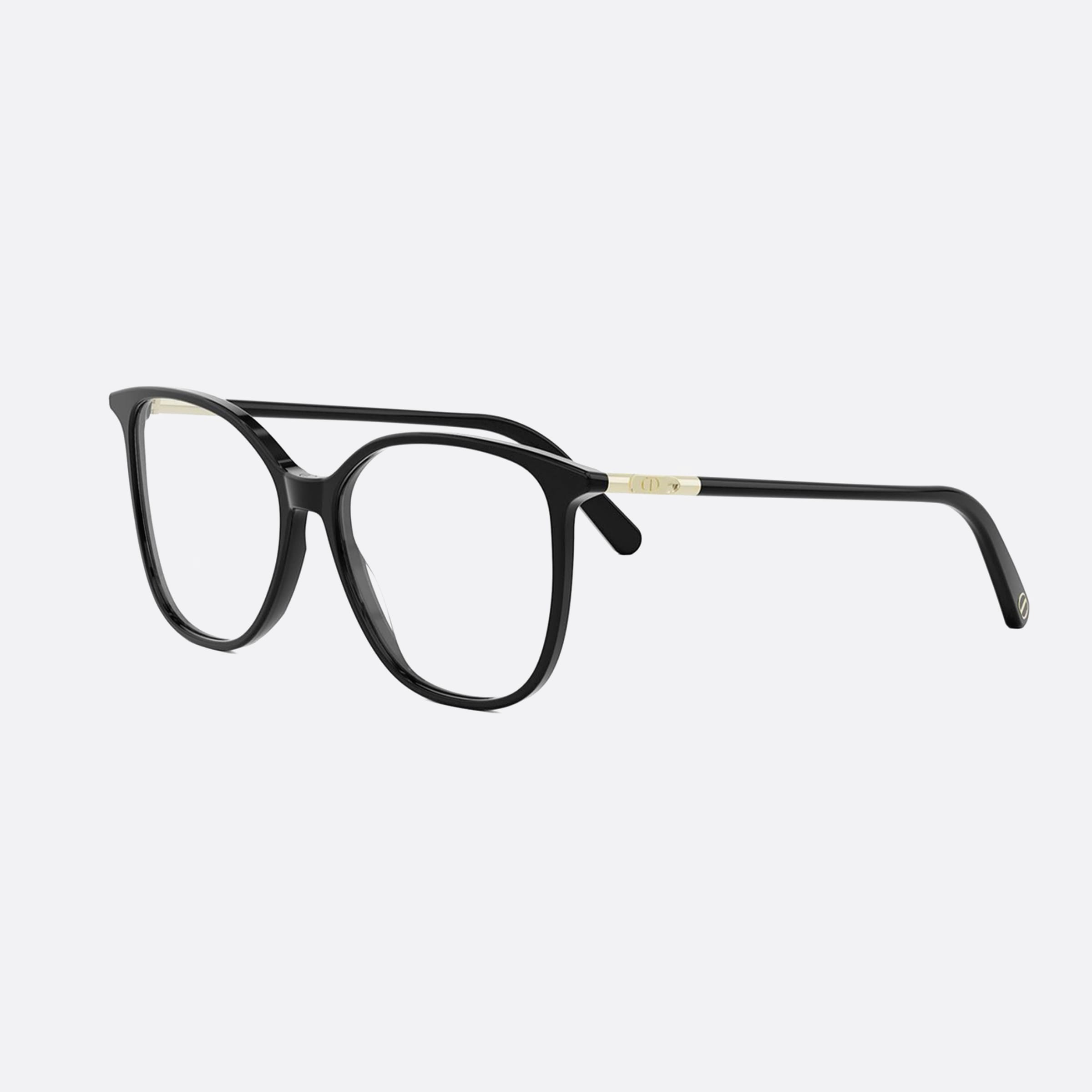 Dior 55mm Mini B6i Black Butterfly Women Eyeglasses - Main View