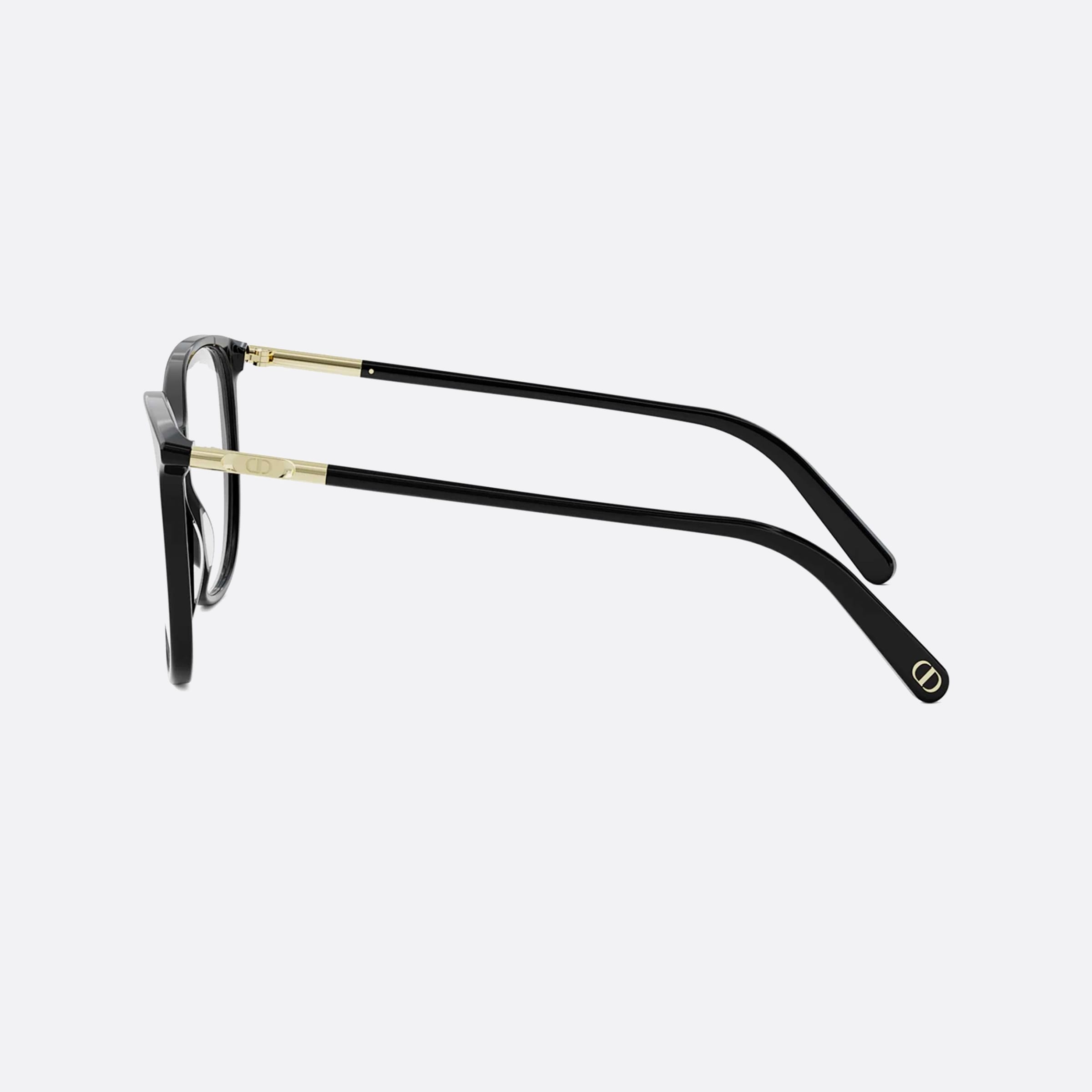 Dior 55mm Mini B6i Black Butterfly Women Eyeglasses - Detail View