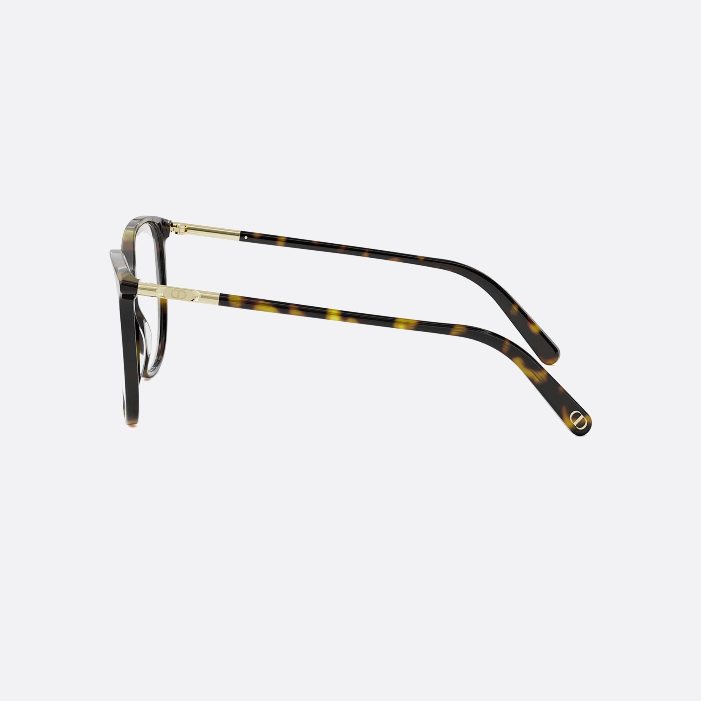 Dior 55mm Mini B6i Havana Butterfly Women Eyeglasses - Detail View