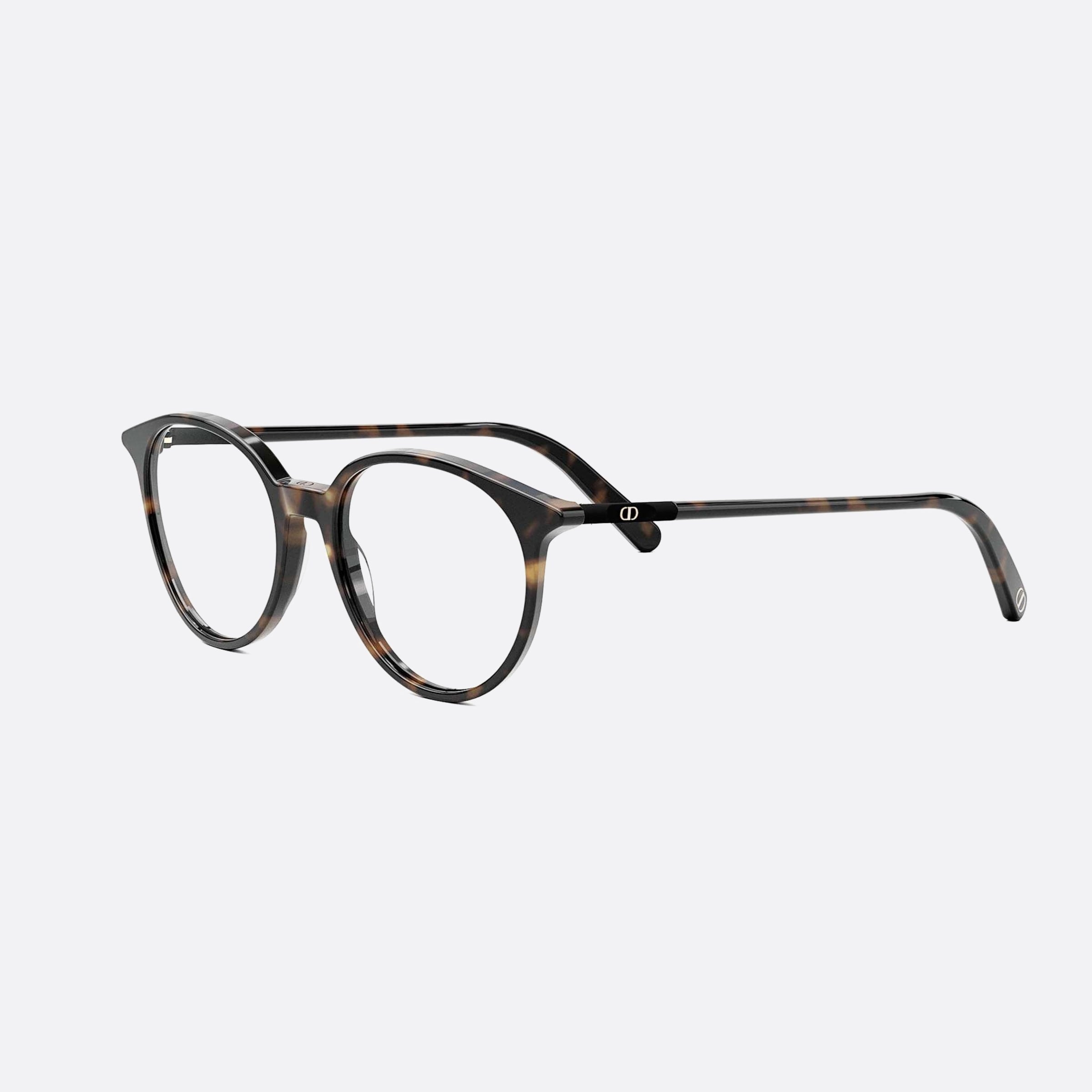 Dior 50mm Mini R5i Havana Round Women Eyeglasses - Main View