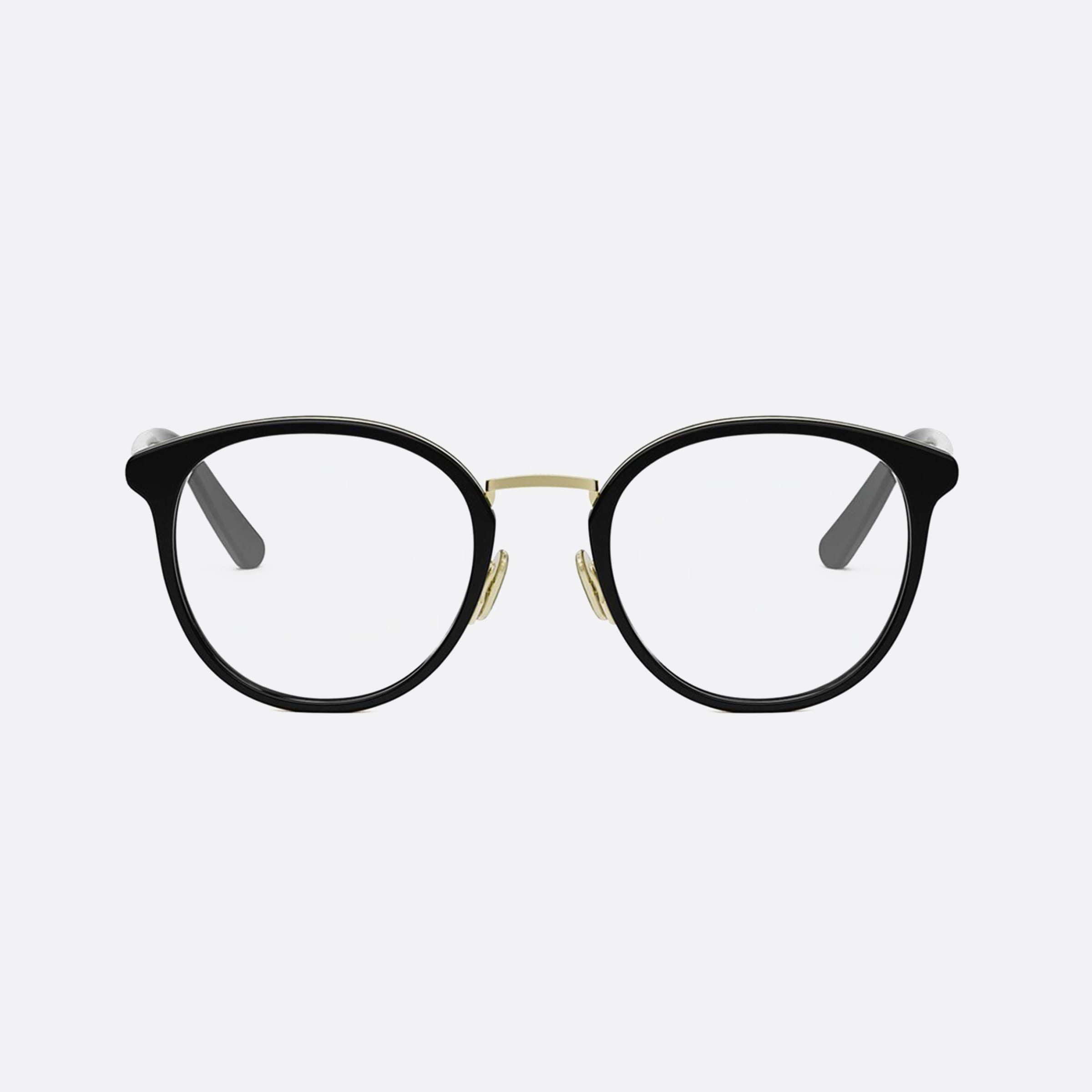 Dior 51mm Mini R7f Black Women Eyeglasses - Side View