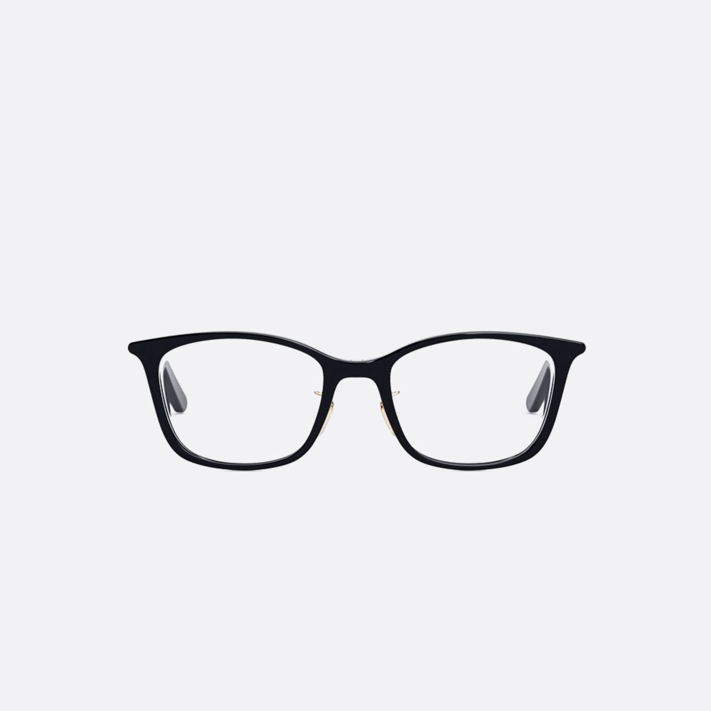 Dior 52mm Mini S4f Black Squared Women Eyeglasses - Main View