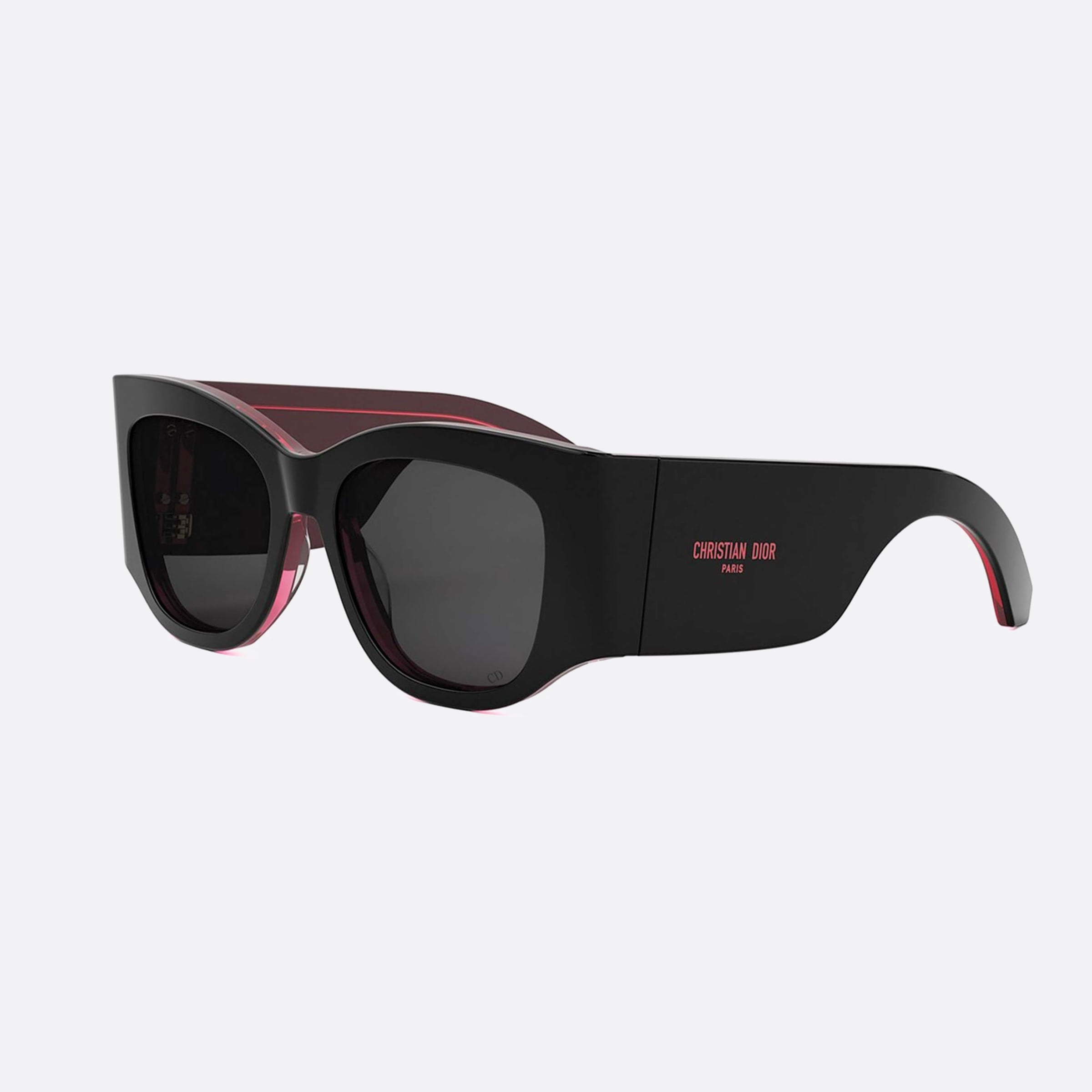 Dior 54mm Women's Nuit S1i 16a0 Black Squared Sunglasses - Main View