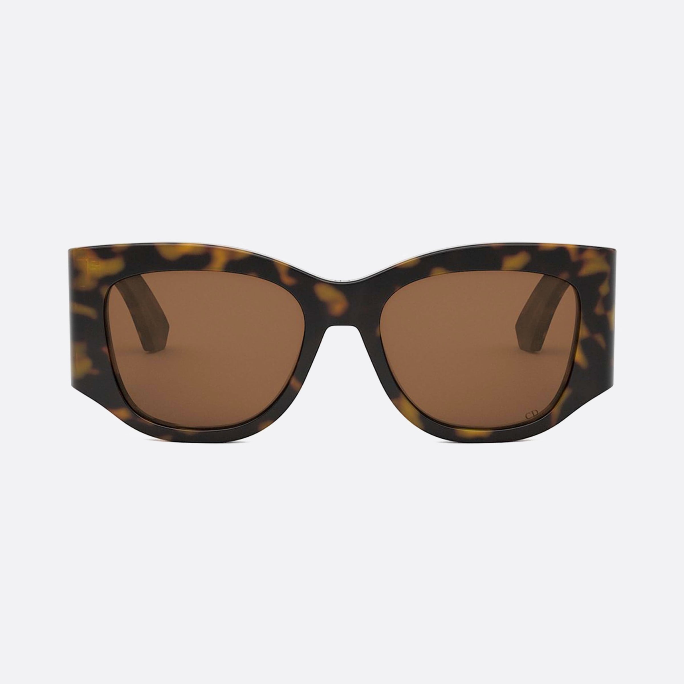 Dior 54mm Unisex Nuit S1i 24f0 Tortoise Sunglasses - Side View