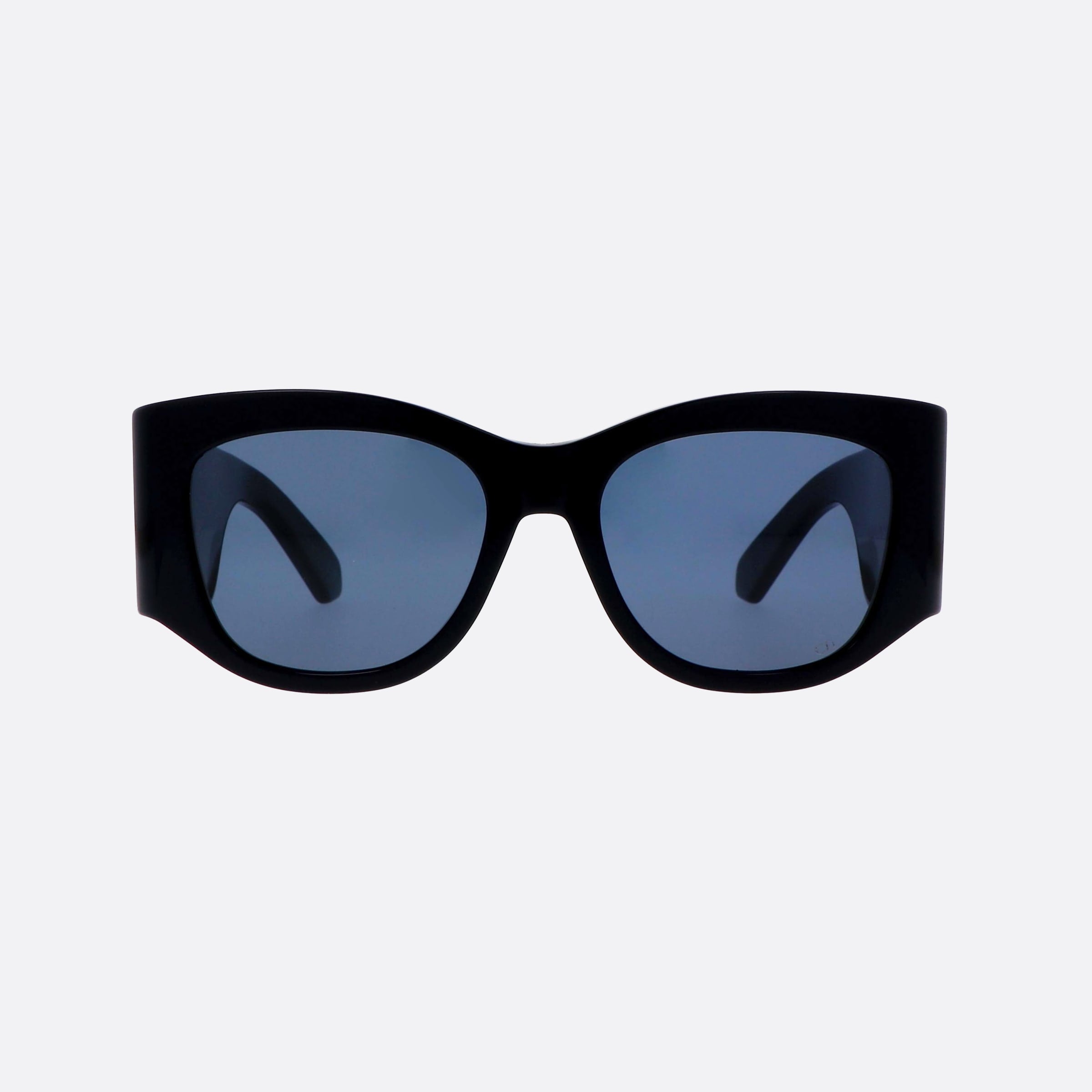 Dior 54mm Women's Nuit S1i 30b0 Blue Squared Sunglasses - Side View
