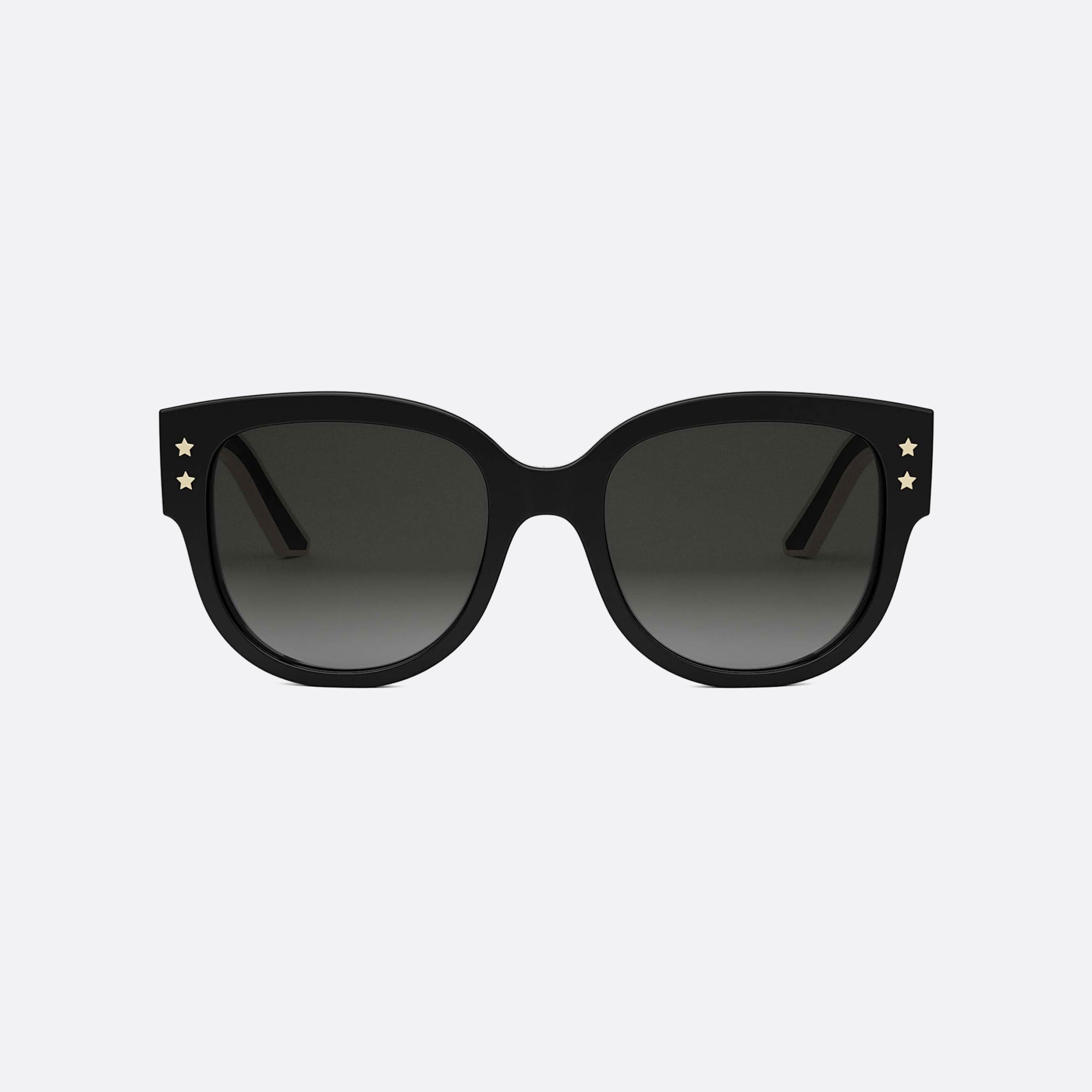 Dior 54mm Women's Pacific B2i 10a1 Black Butterfly Sunglasses - Side View