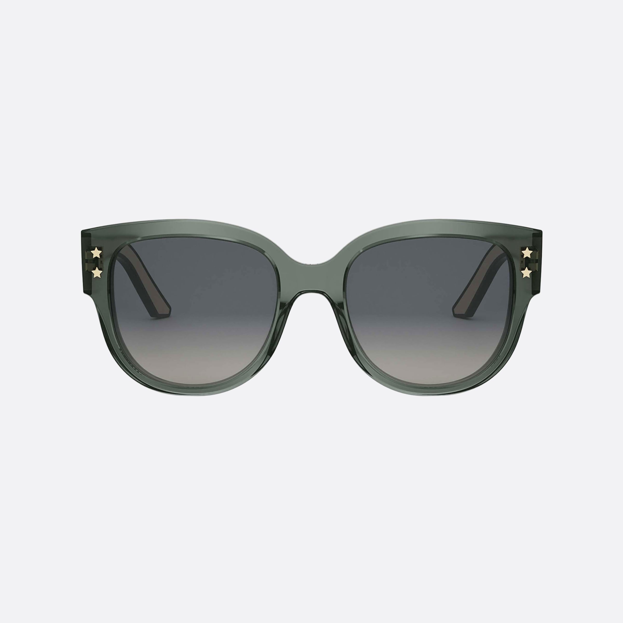 Dior 54mm Pacific B2i 55a1 Green Unisex Sunglasses - Side View