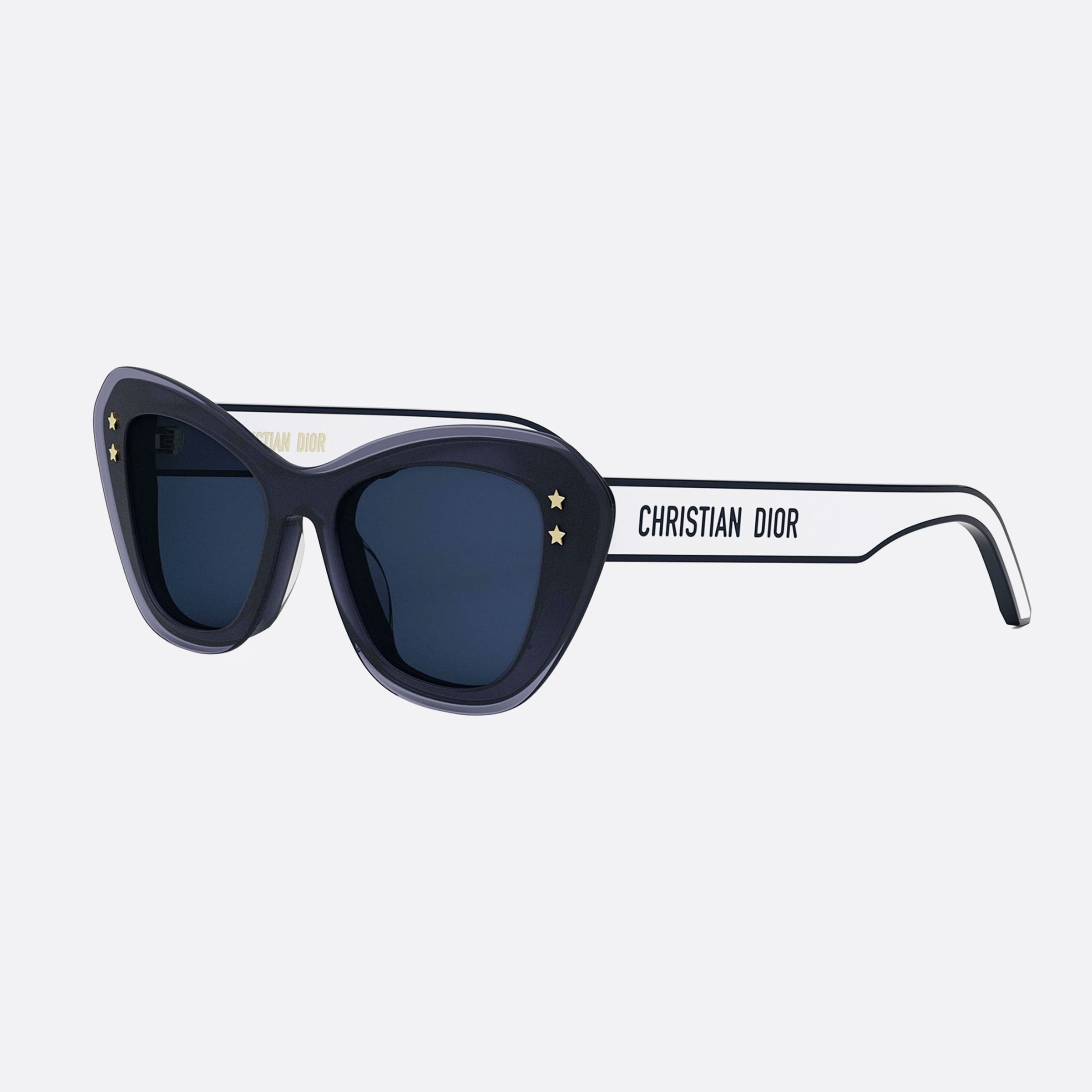 Dior 52mm Women's Pacific B3u 30b0 Blue Butterfly Sunglasses - Main View