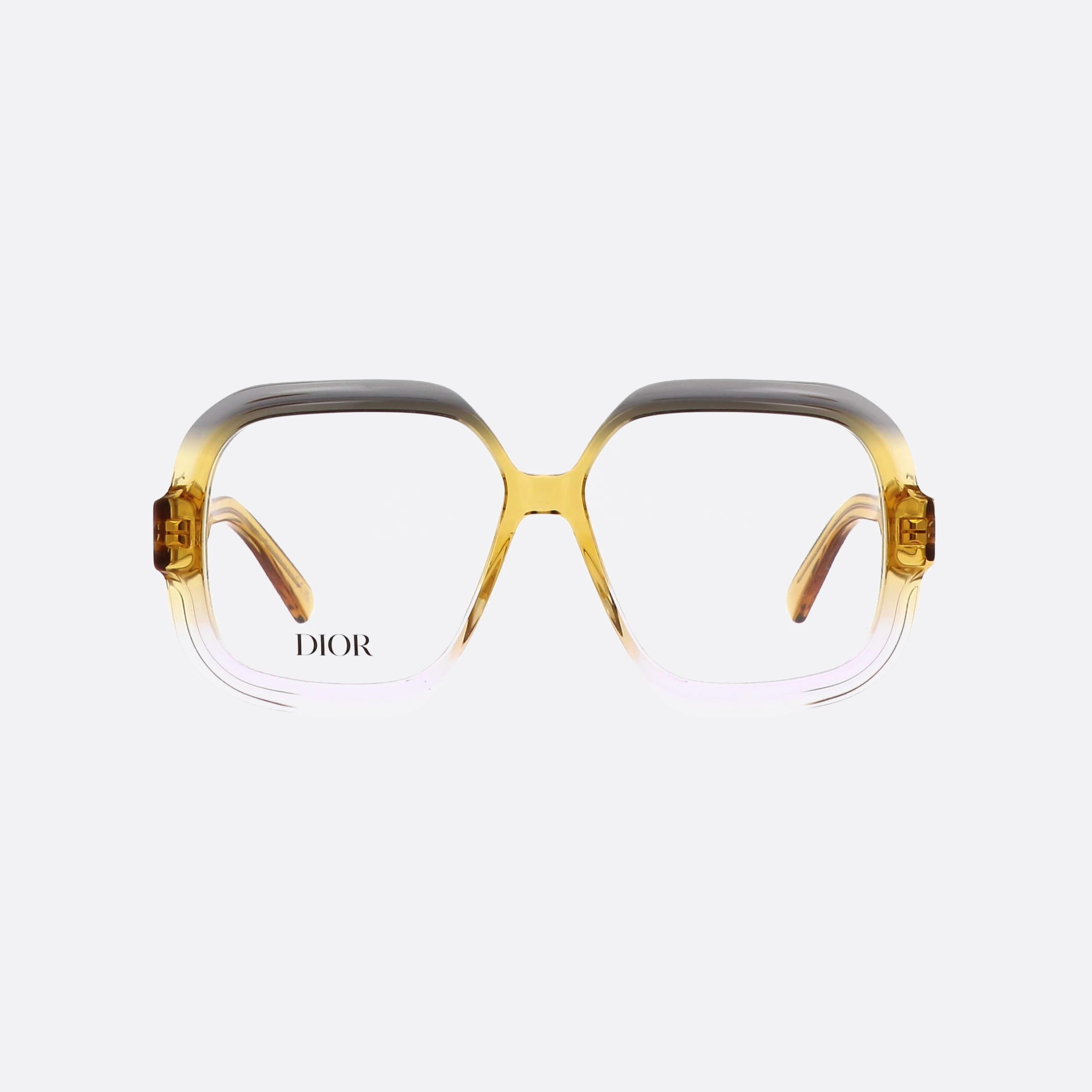 Dior 56mm Prismeo S1i Yellow Women Eyeglasses - Side View
