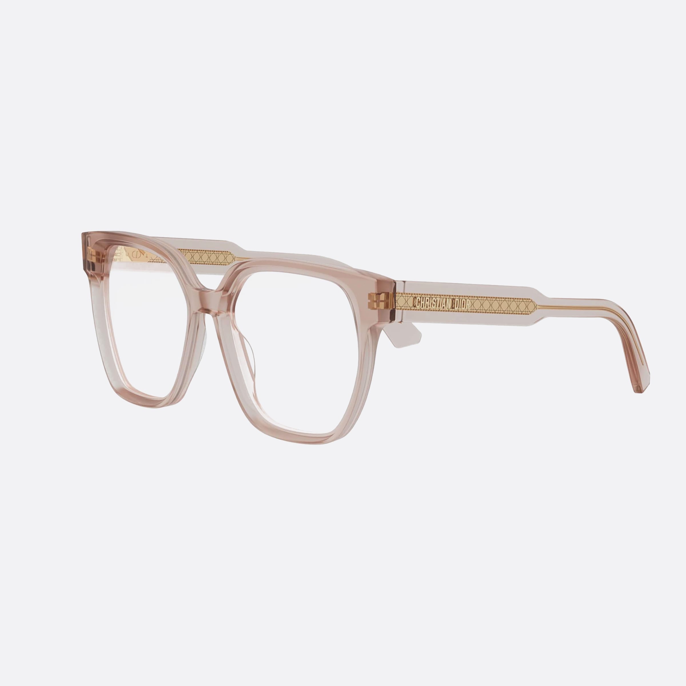Dior 54mm Prismeo S3i Pink Squared Women Eyeglasses - Main View