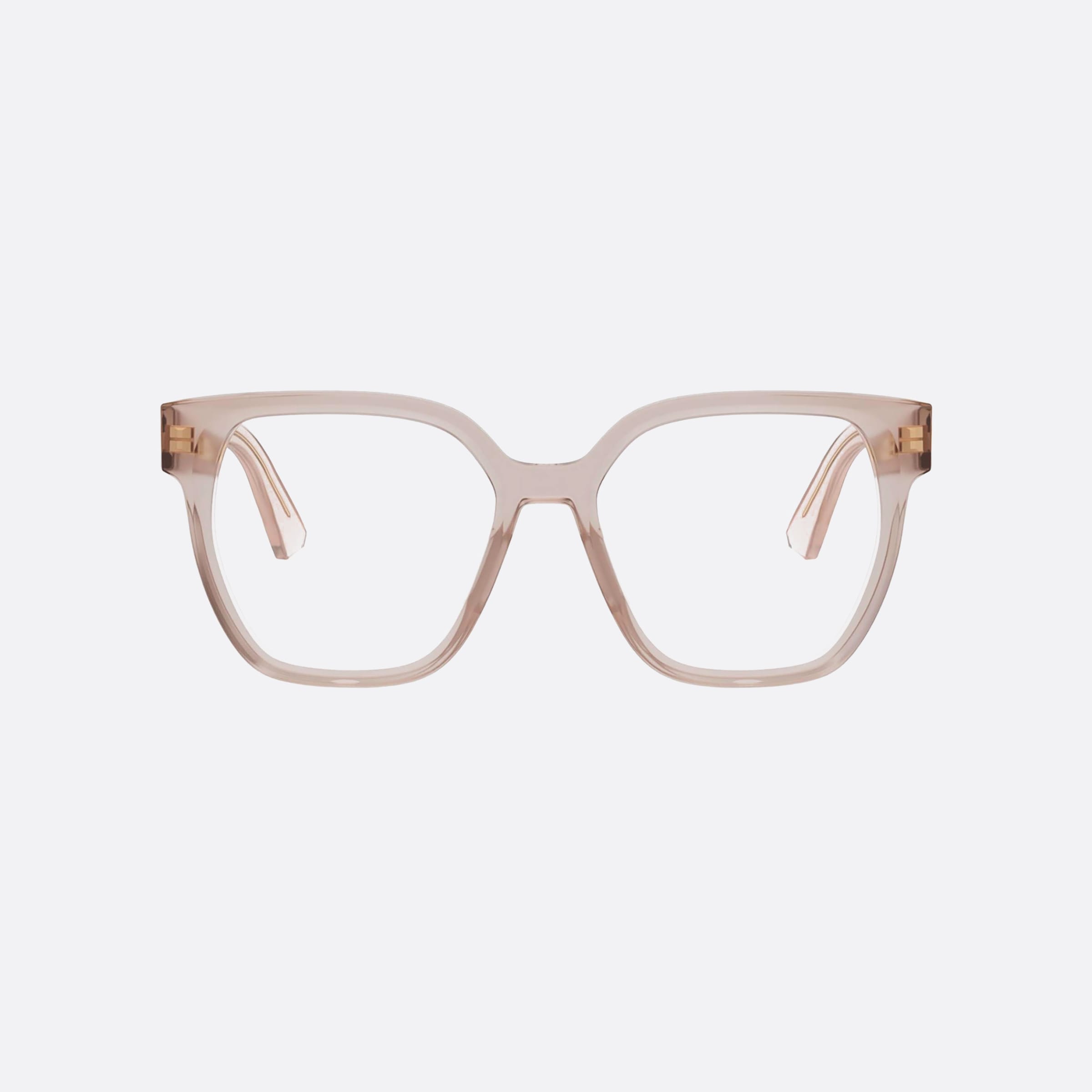 Dior 54mm Prismeo S3i Pink Squared Women Eyeglasses - Side View