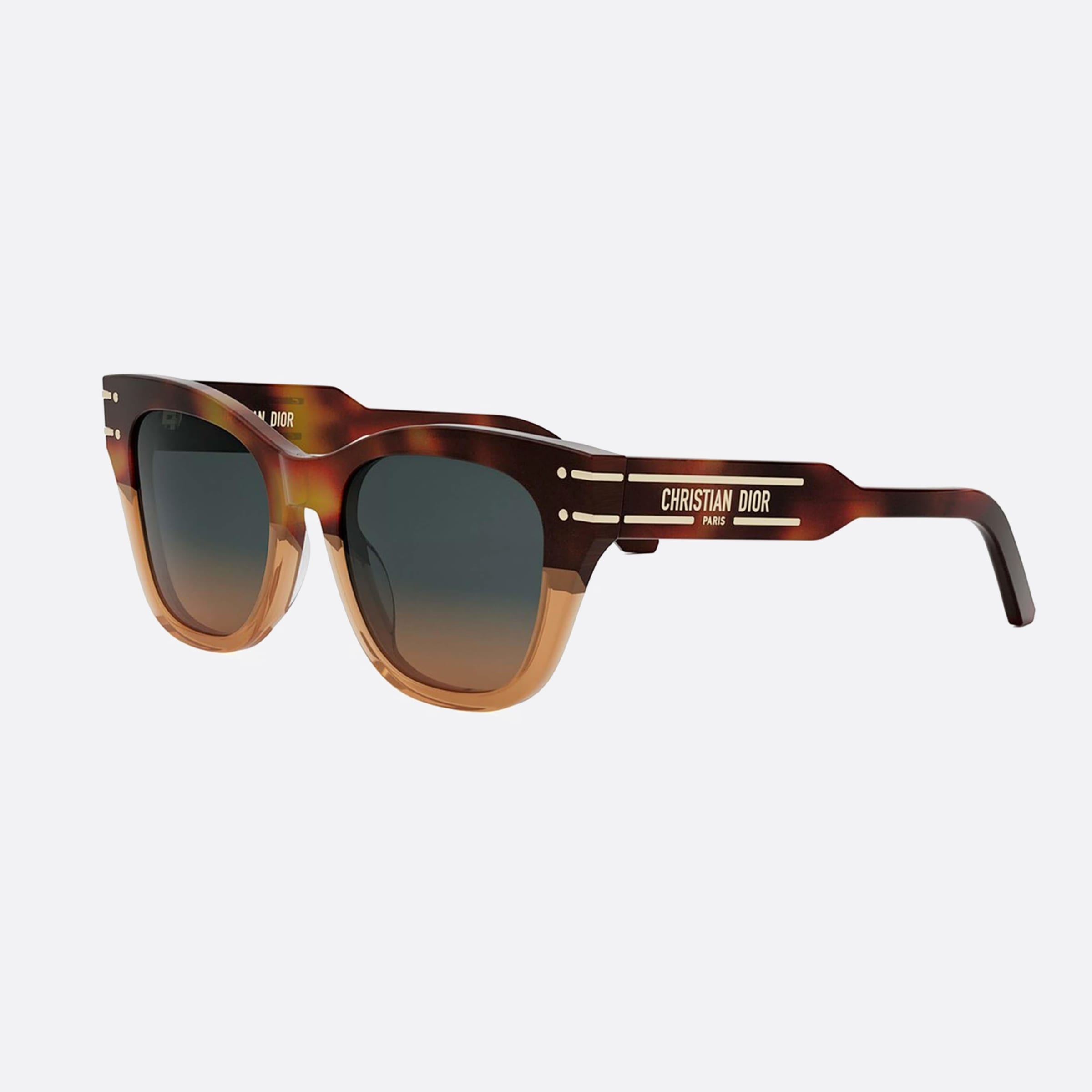 Dior 52mm Unisex Signature B4i 25f2 Tortoise Sunglasses - Main View