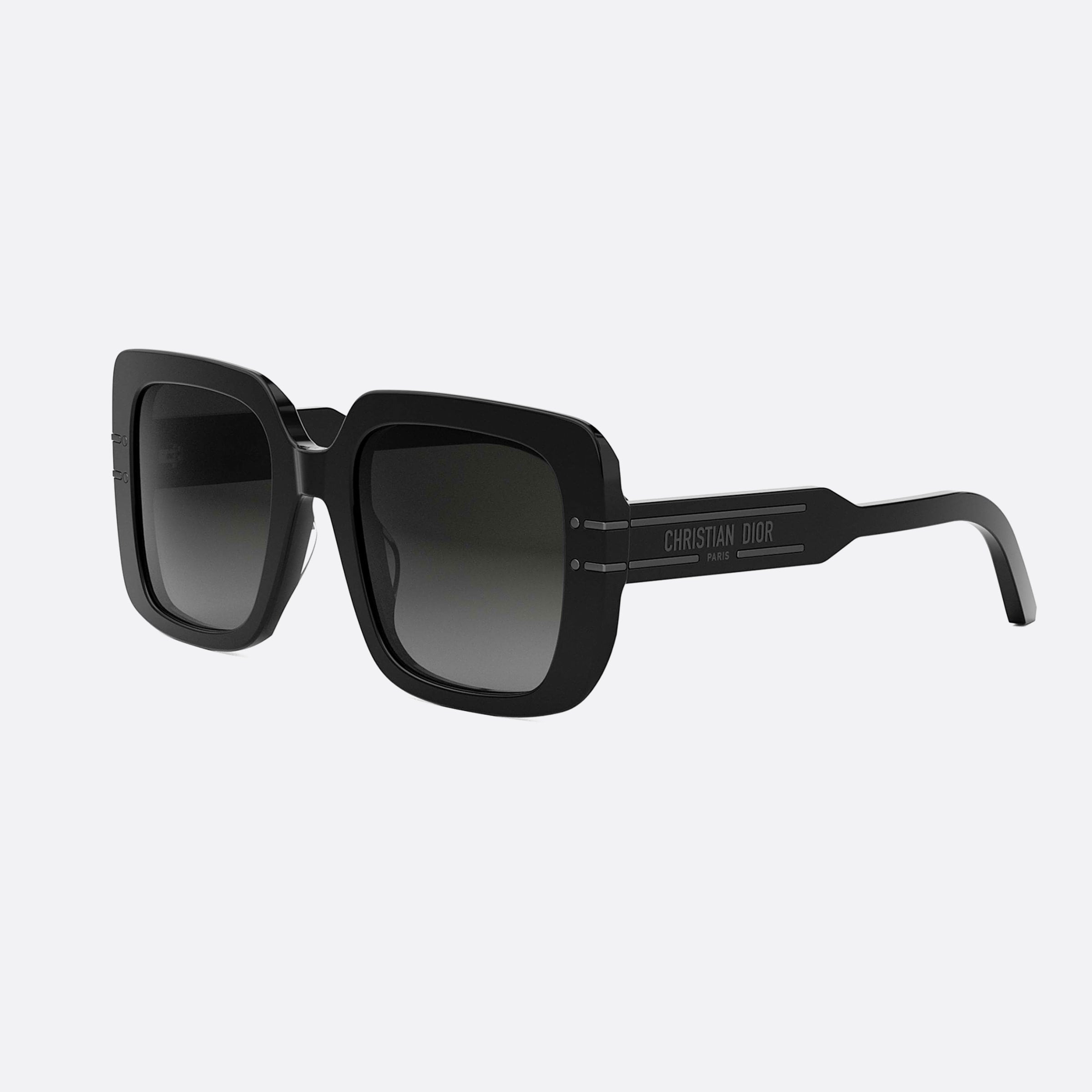 Dior 54mm Signature S11i 14a1 Black Squared Women Sunglasses - Main View