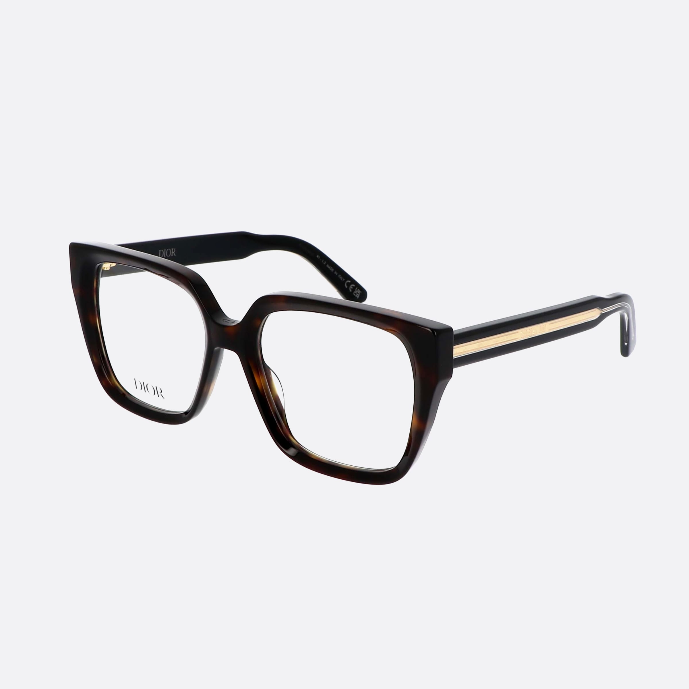Dior 54mm Spirito S6i Havana Squared Women Eyeglasses - Main View