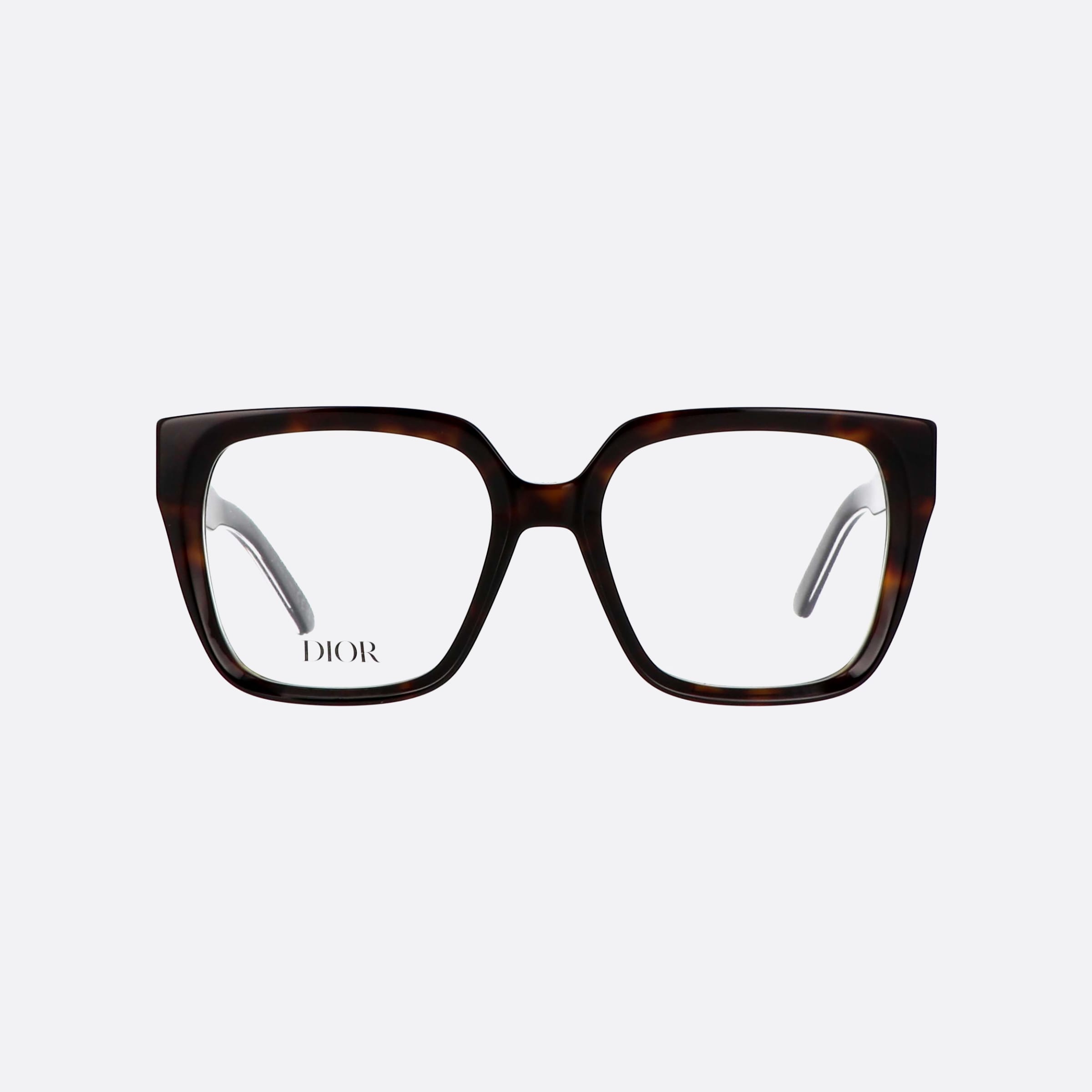 Dior 54mm Spirito S6i Havana Squared Women Eyeglasses - Side View