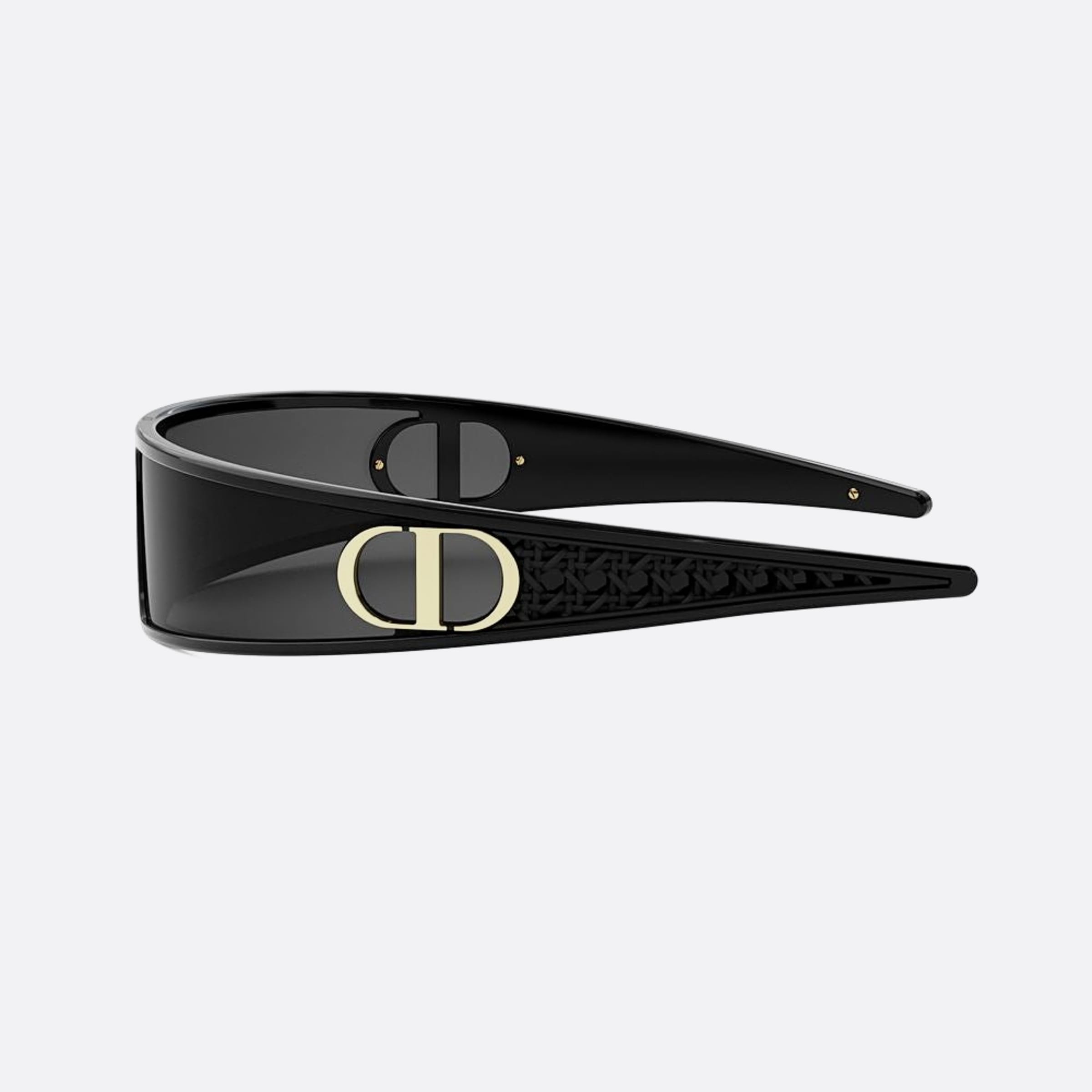 Dior 91mm Verydior M1u 10a0 Black Shield Women Sunglasses - Detail View