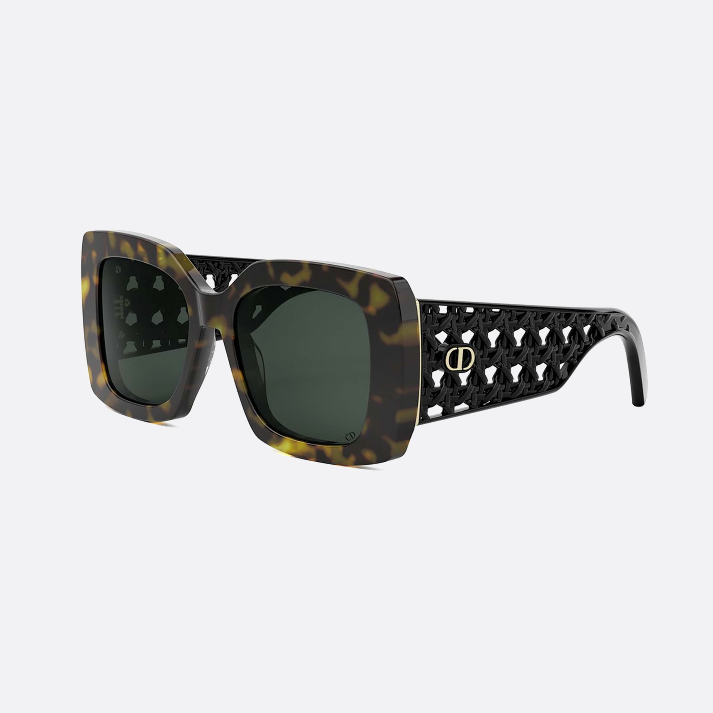 Dior 54mm Women's Verydior S1i 20c0 Havana Squared Sunglasses - Main View