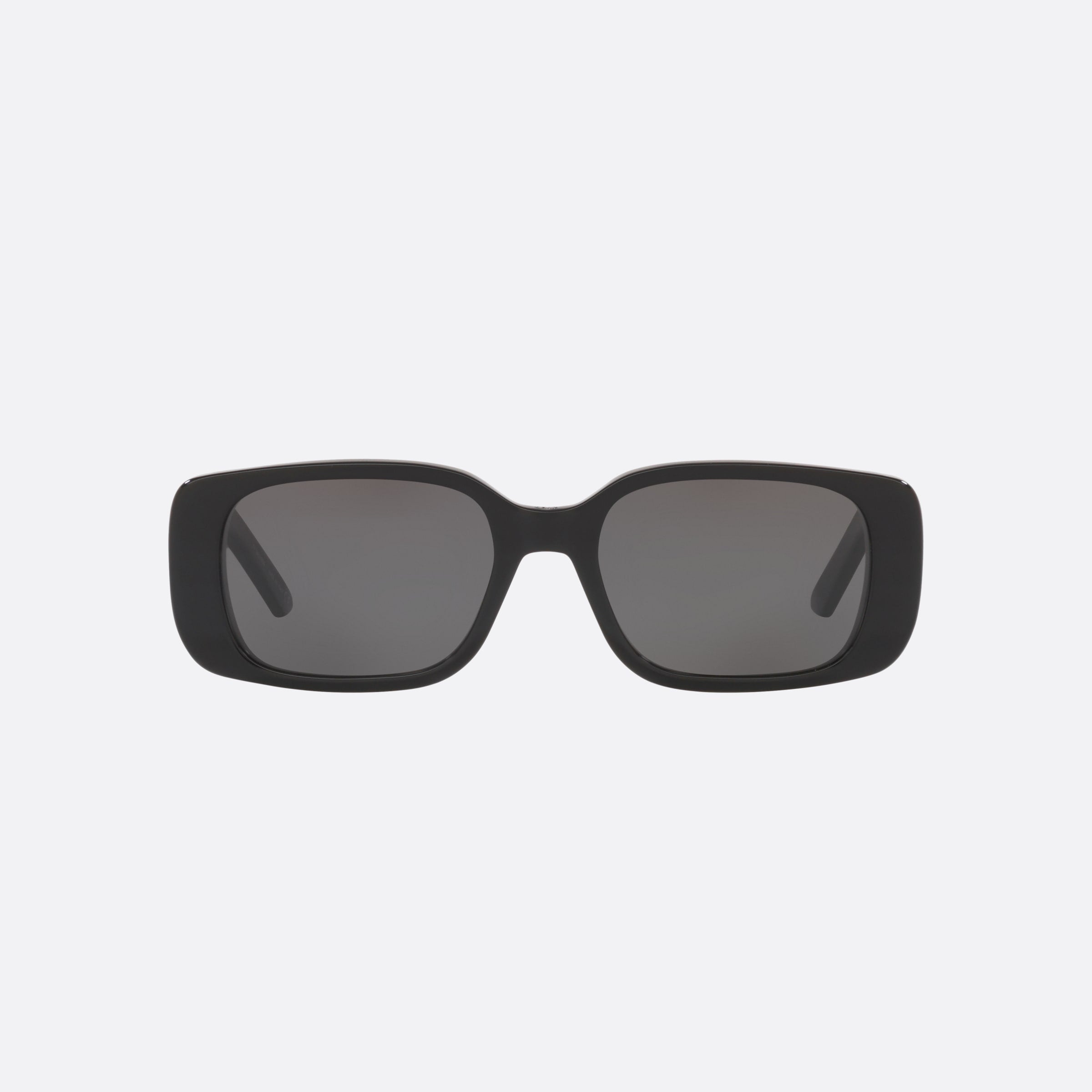 Dior 53mm Wildior S2u 10a0 Black Irregular Women Sunglasses - Side View