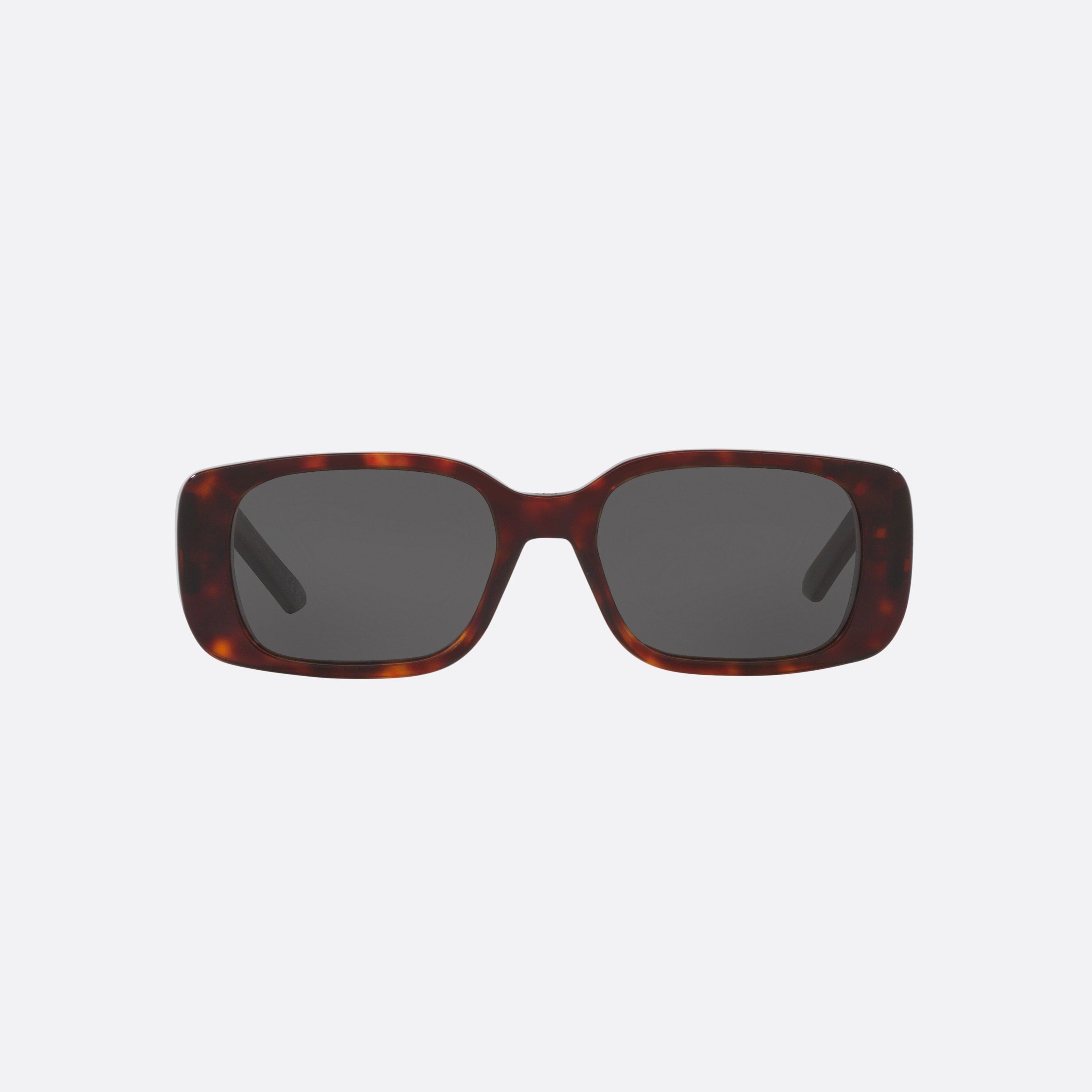 Dior 53mm Wildior S2u Tortoise Irregular Women Sunglasses - Side View