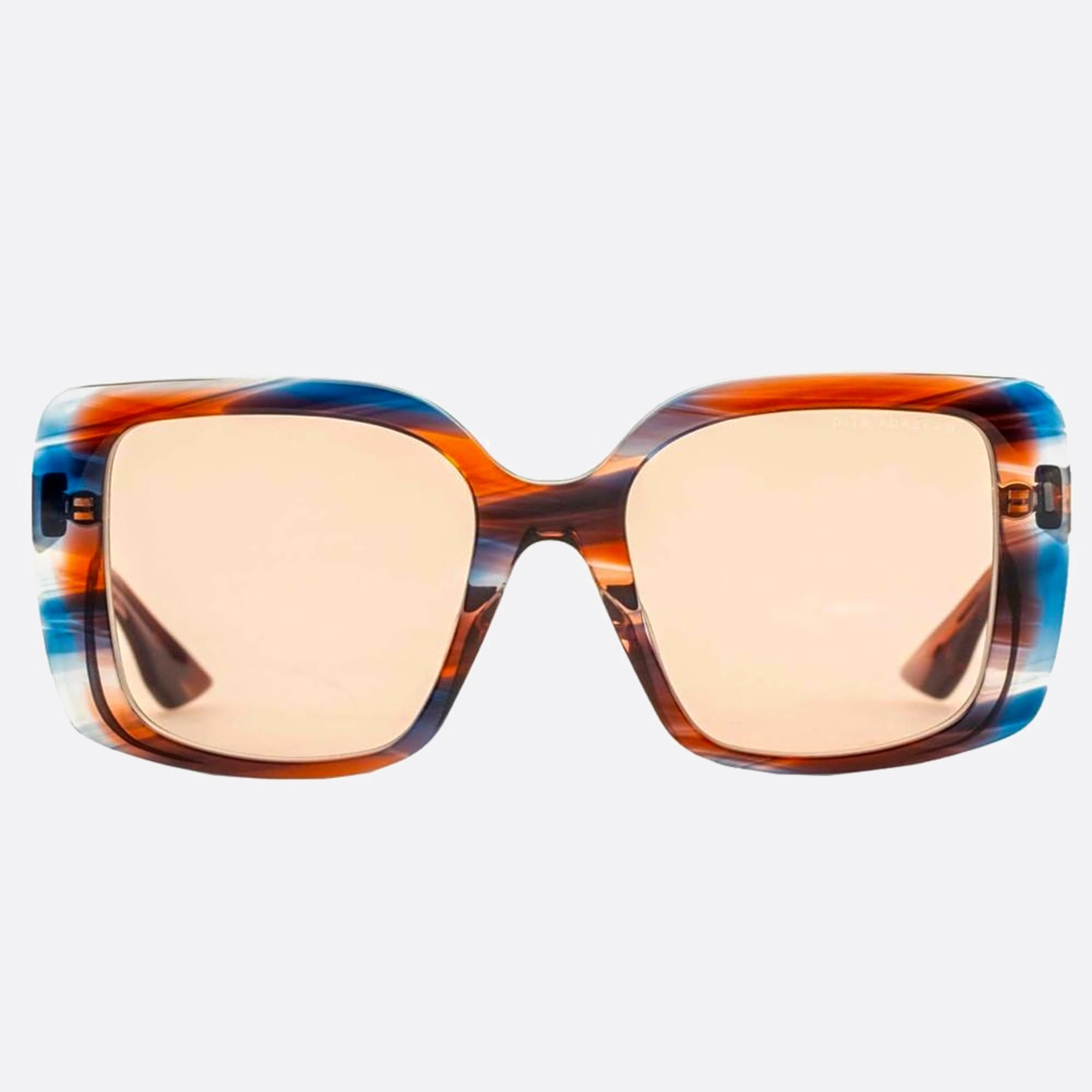 Dita 54mm Adabrah Brown Geometric Unisex Sunglasses - Main View