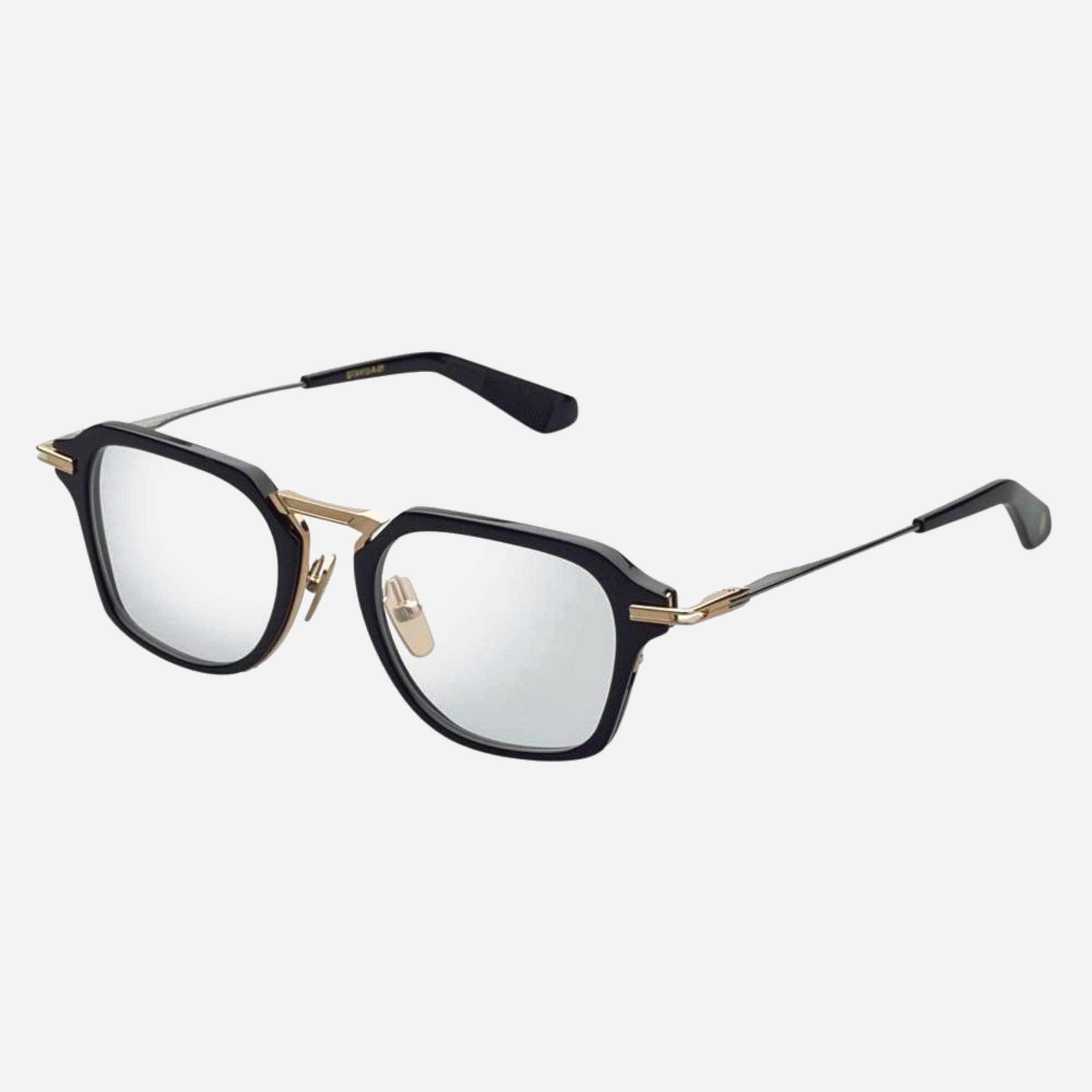 Dita 51mm Aegeus Dtx413 Black Visor Unisex Eyeglasses - Side View
