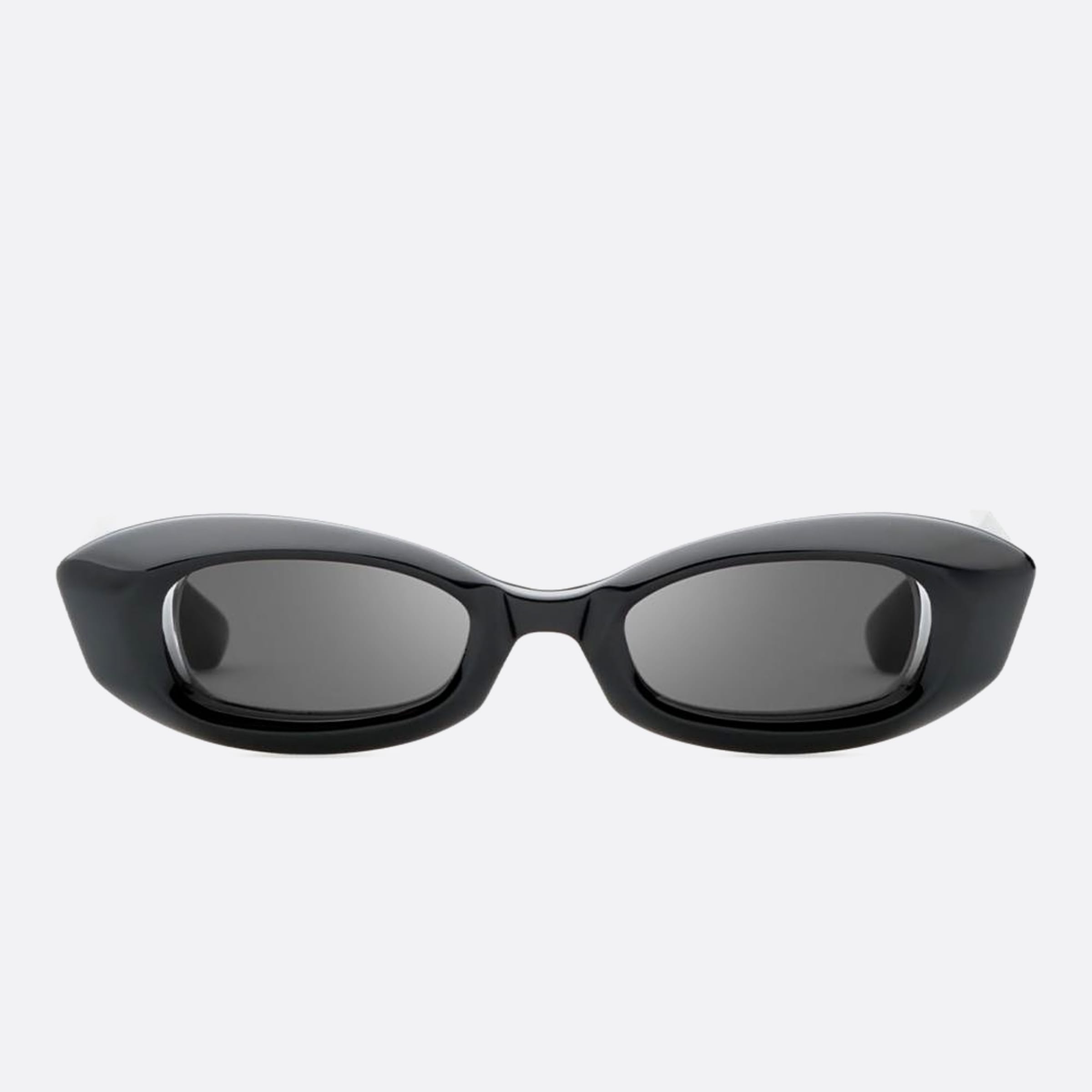 Dita 47mm Aeova Dts729 Black Geometric Unisex Sunglasses - Main View
