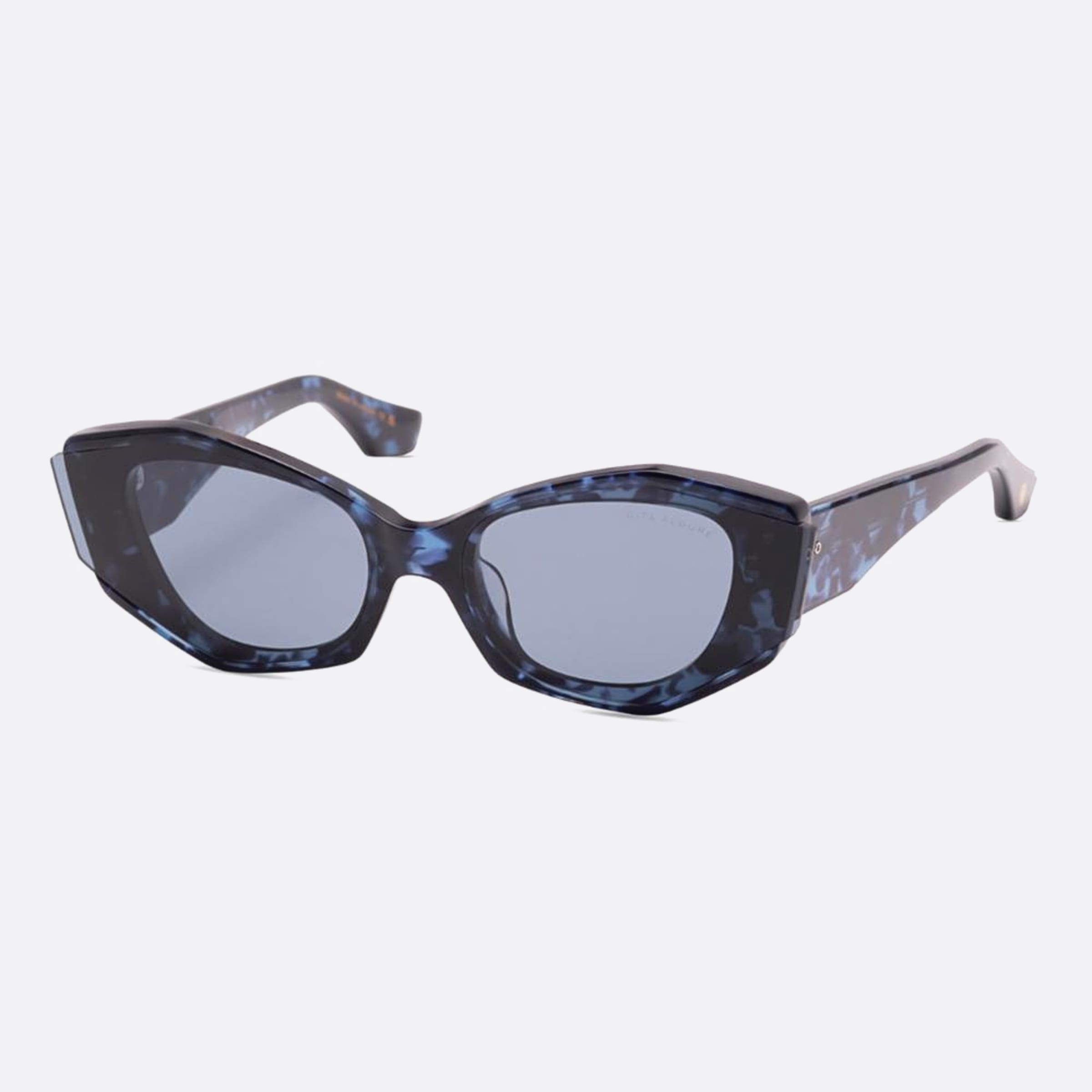 Dita 67mm Aloure Dts740 Blue Cat Eye Unisex Sunglasses - Side View